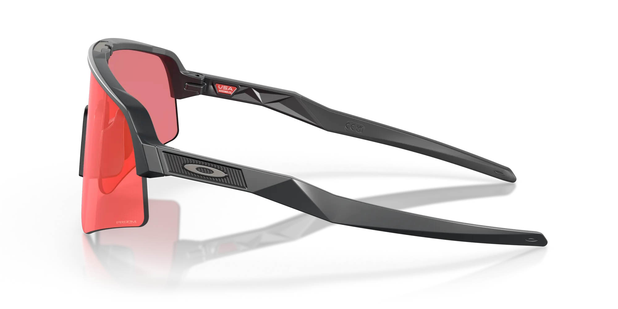 Oakley OO9465 SUTRO LITE SWEEP 946502 Occhiali da sole O_Matter Grigio Rosso Maschera Normale Prizm - immagine 4