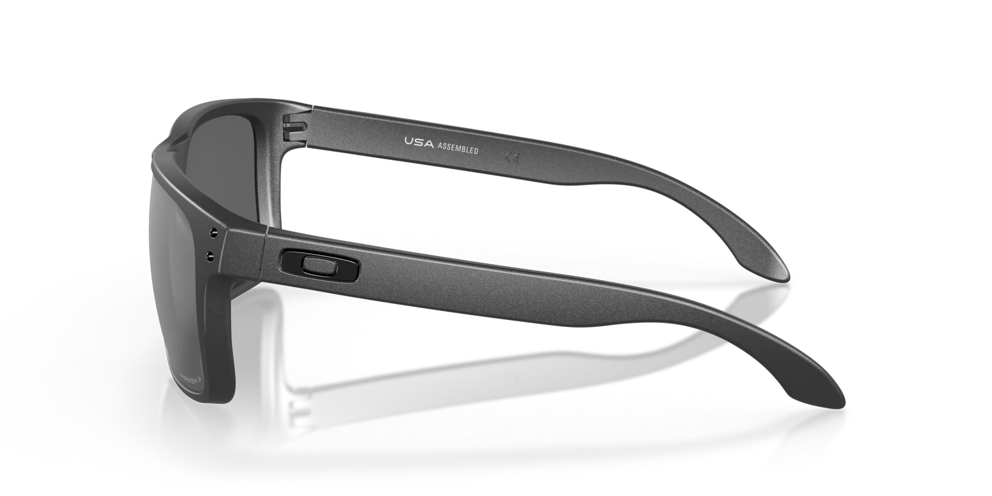 Oakley OO9417 HOLBROOK XL 941730 Occhiali da sole O_Matter Grigio Grigio Squadrata Polarizzata Prizm - immagine 4