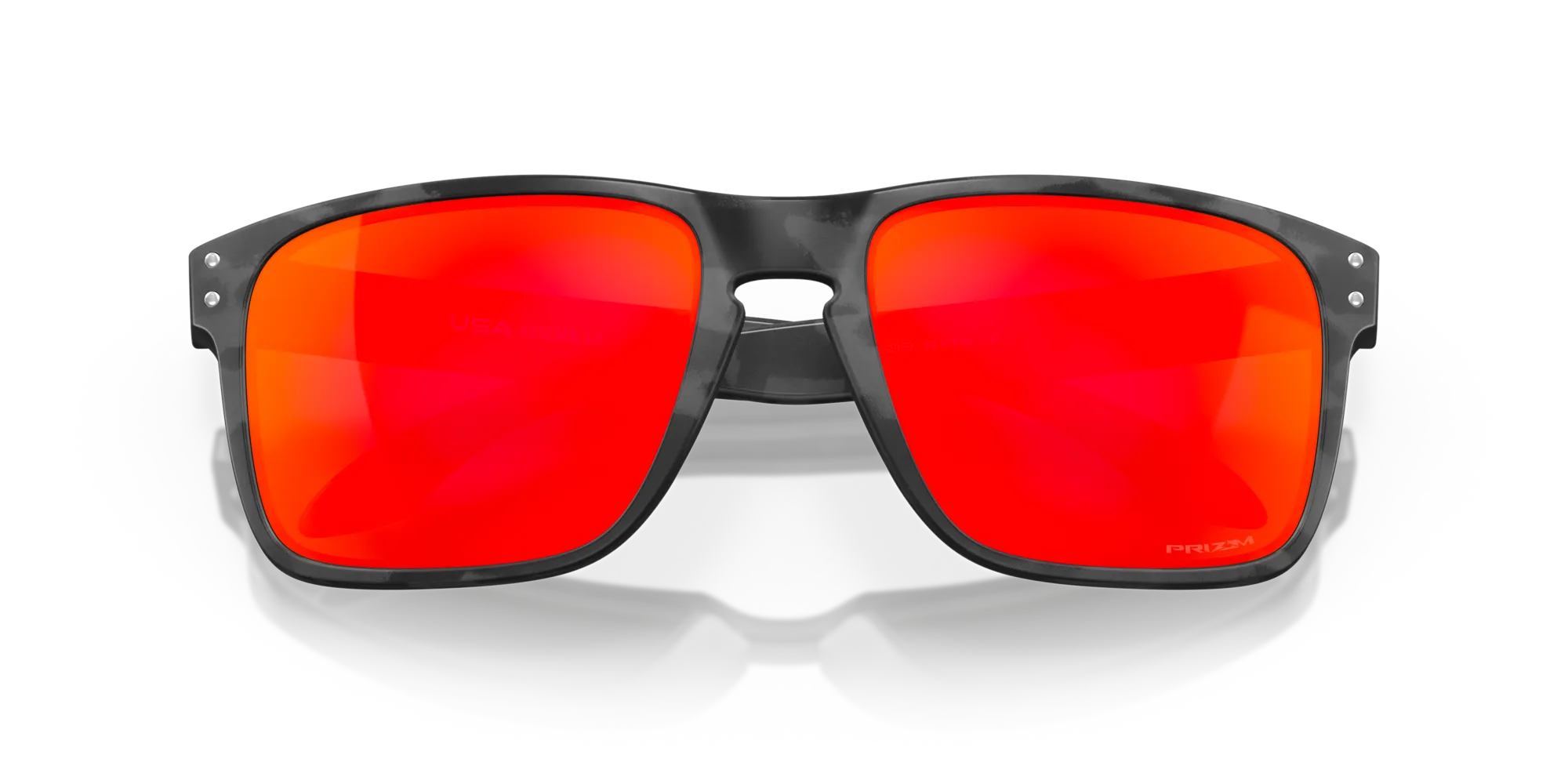 Oakley OO9417 HOLBROOK XL 941729 Occhiali da sole O_Matter Grigio Rosso Squadrata Normale Prizm - immagine 2