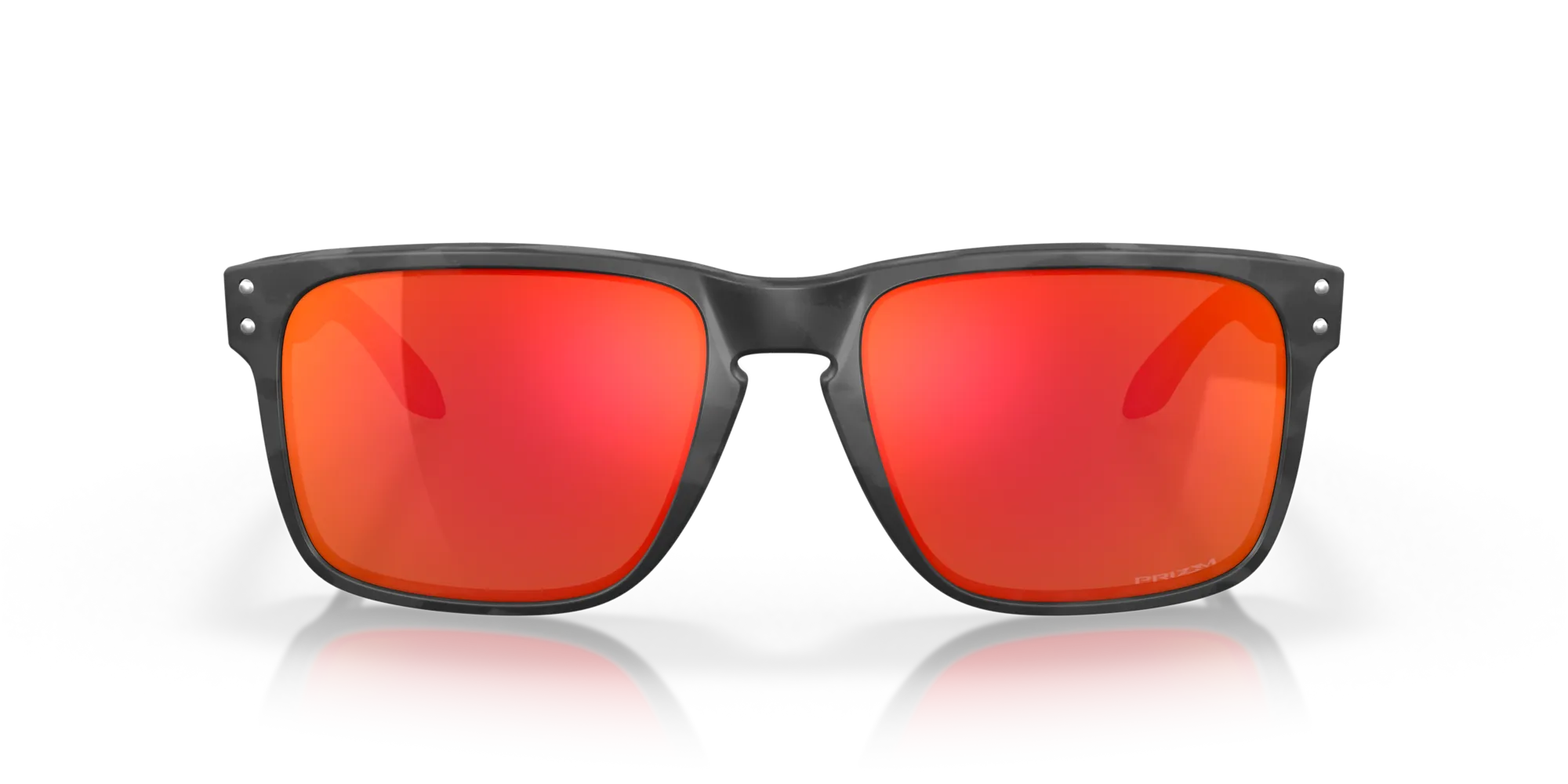 Oakley OO9417 HOLBROOK XL 941729 Occhiali da sole O_Matter Grigio Rosso Squadrata Normale Prizm - immagine 3