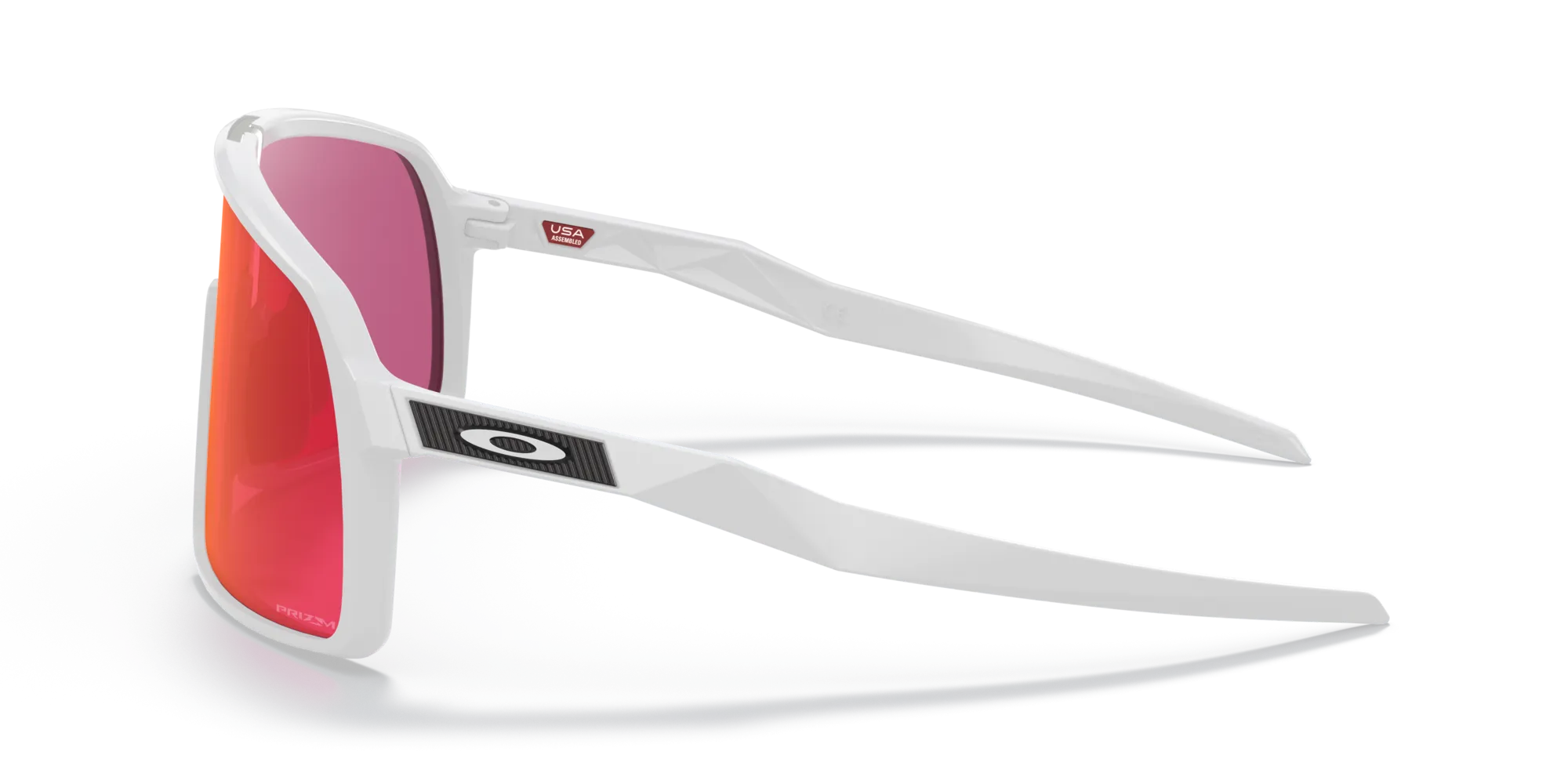Oakley OO9406 SUTRO 940691 Occhiali da sole O_Matter Bianco Viola Maschera Normale Prizm - immagine 4