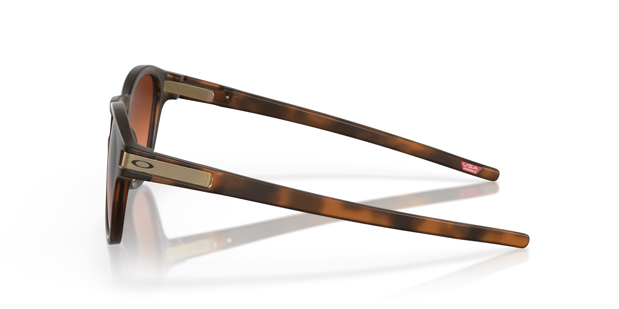Oakley OO9265 LATCH 926560 Occhiali da sole O_Matter Marrone Marrone Rotonda Normale Sfumato - immagine 4