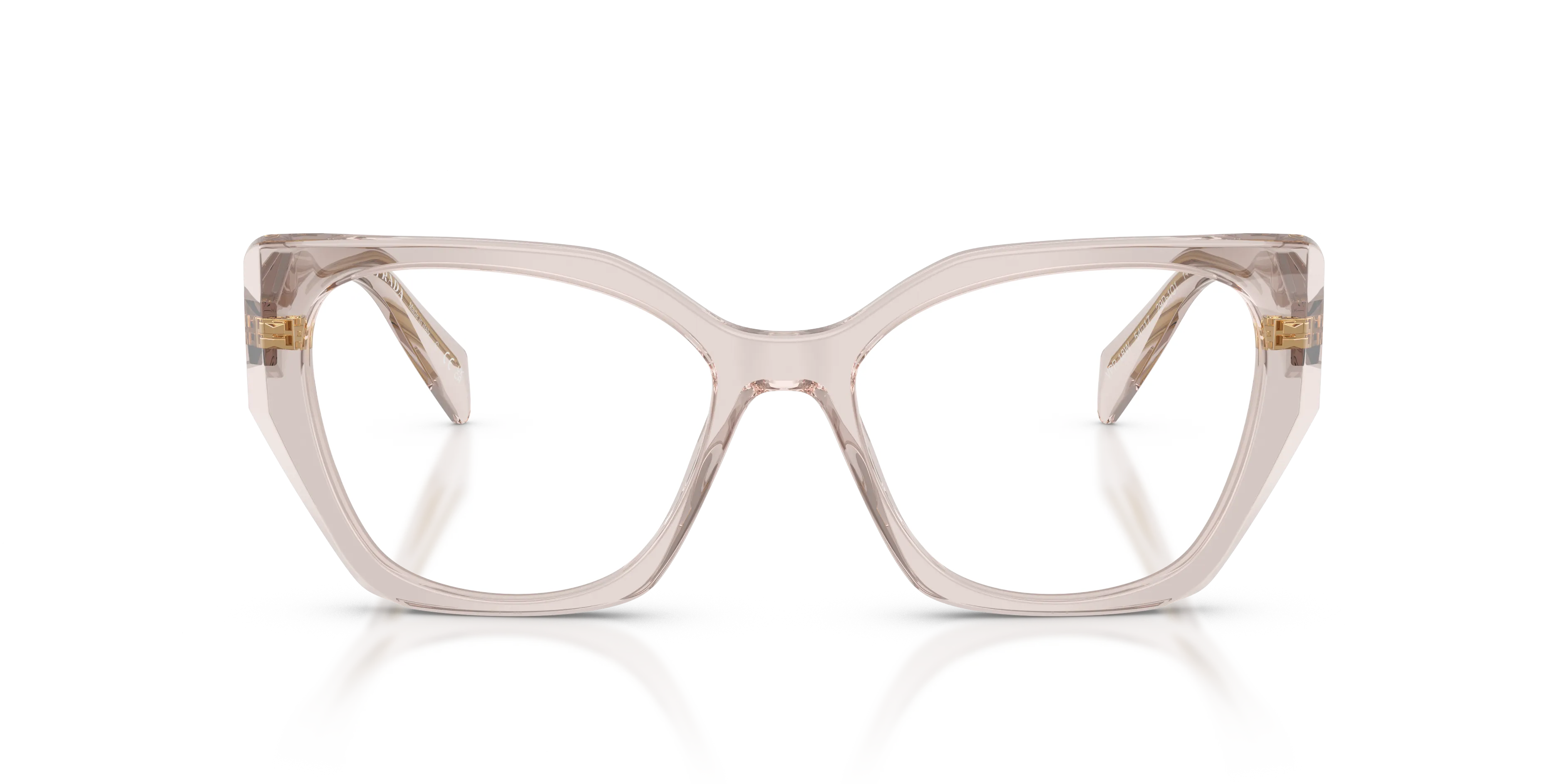 Prada PR 18WV 29D1O1 Montature da vista Acetato Viola Geometrica Normale - immagine 3