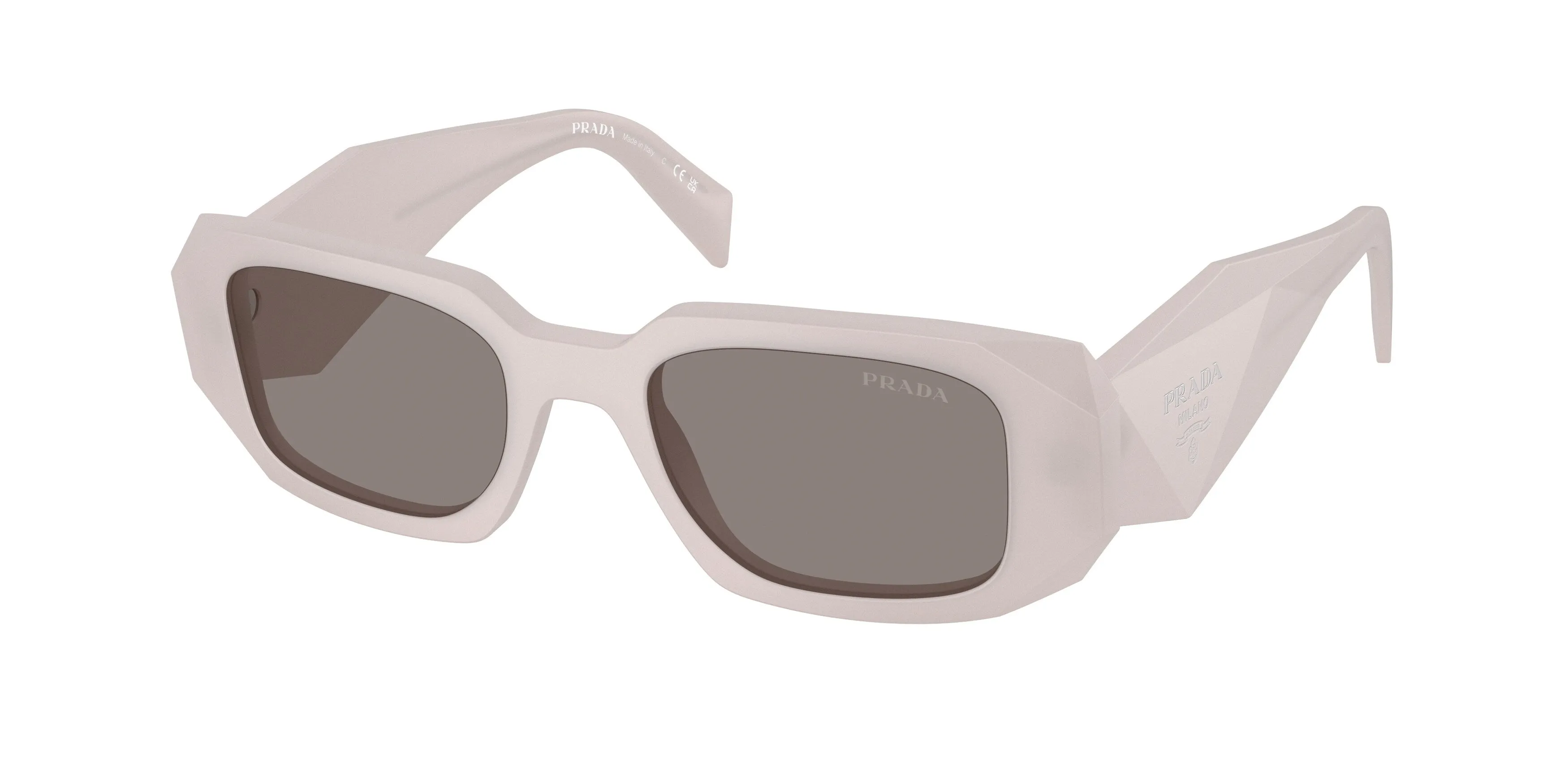 Prada PR 17WS 21H80Q Occhiali da sole Acetato Viola Grigio Squadrata Normale - immagine 1