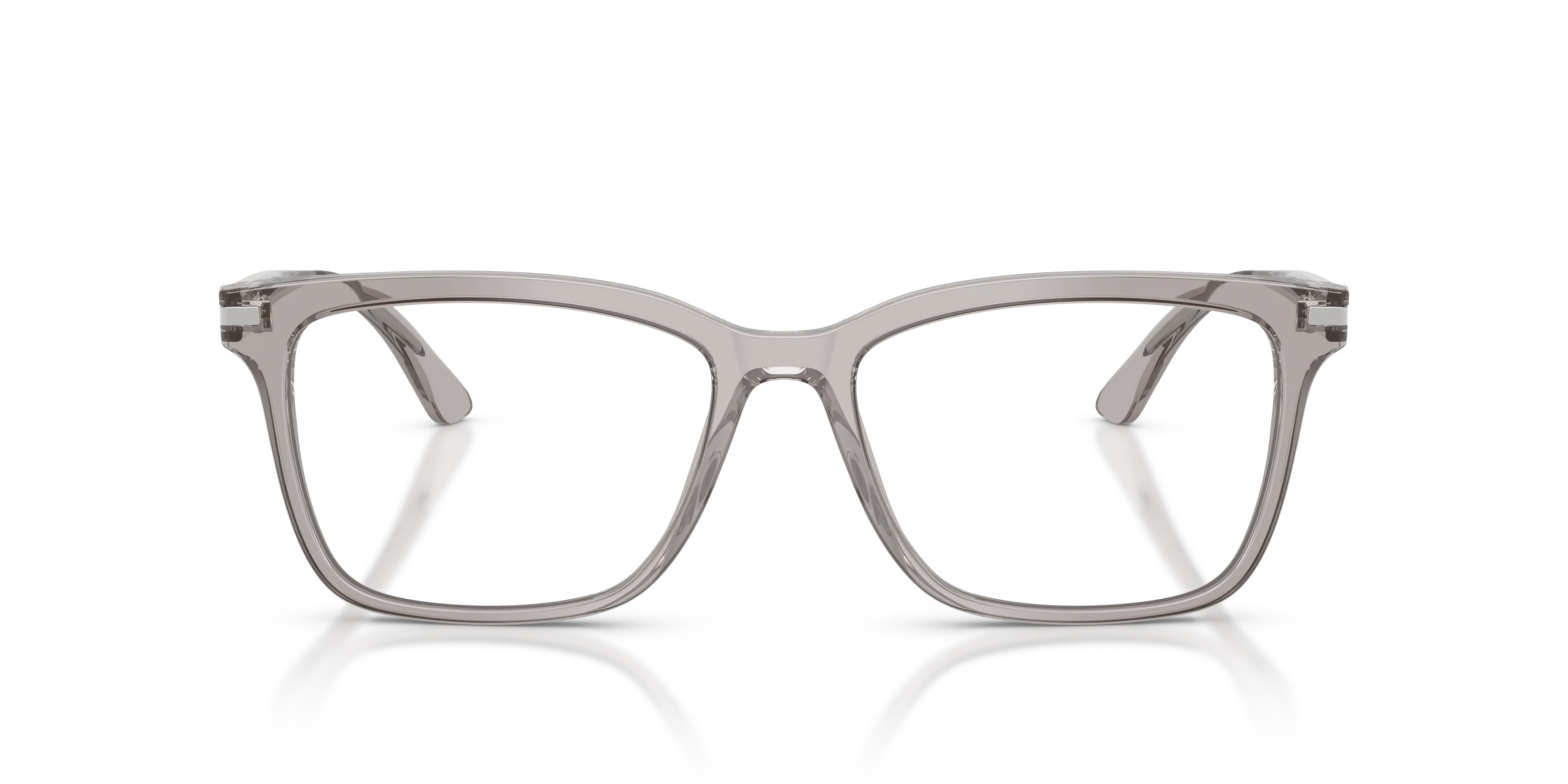 Prada PR 14WV 10J1O1 Montature da vista Acetato Grigio Squadrata Normale - immagine 3