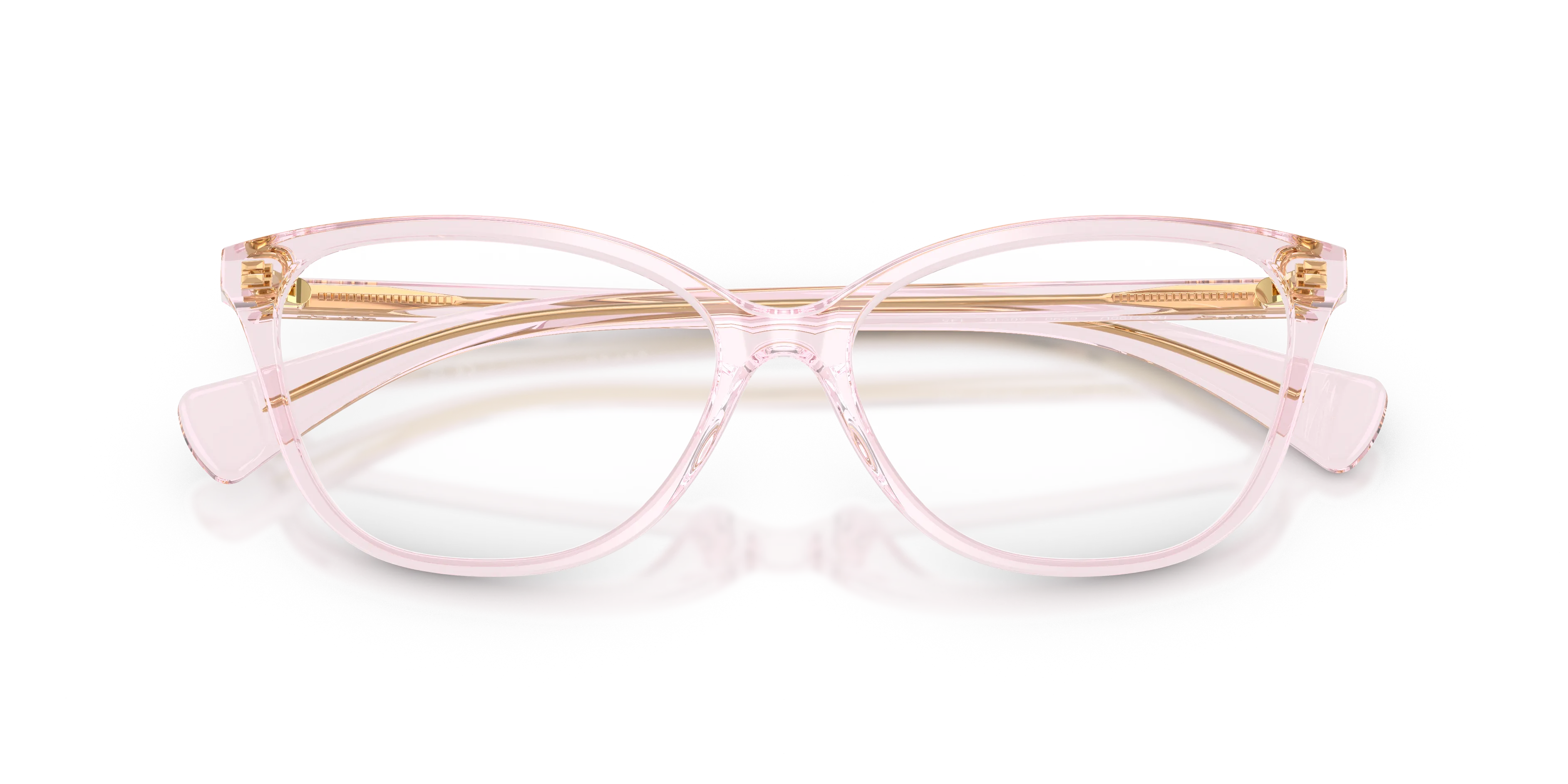 Ralph Lauren RA7190U 6290 Montature da vista Acetato Rosa Farfalla Normale - immagine 2