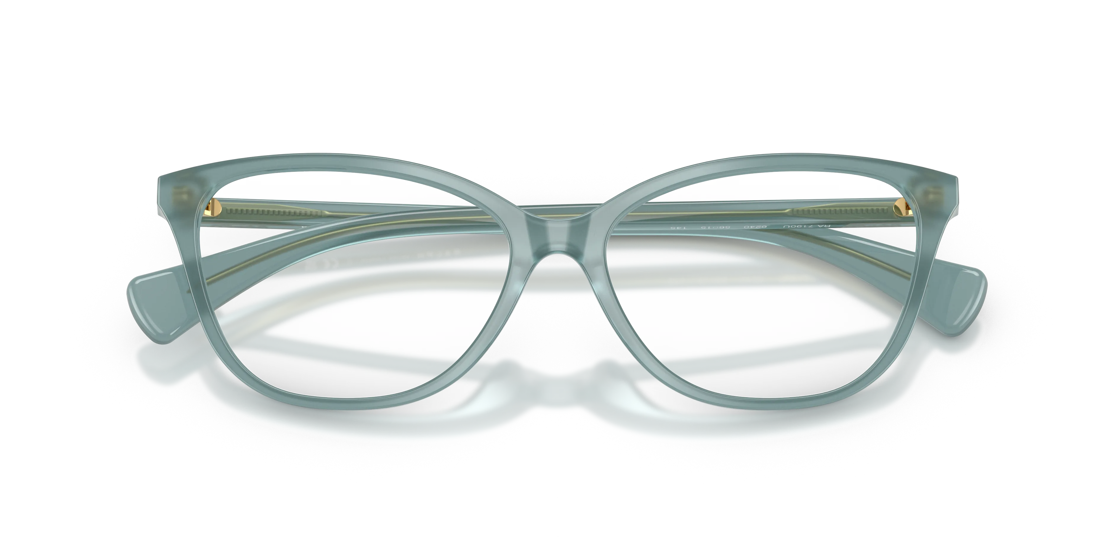 Ralph Lauren RA7190U 6240 Montature da vista Acetato Blu Farfalla Normale - immagine 2