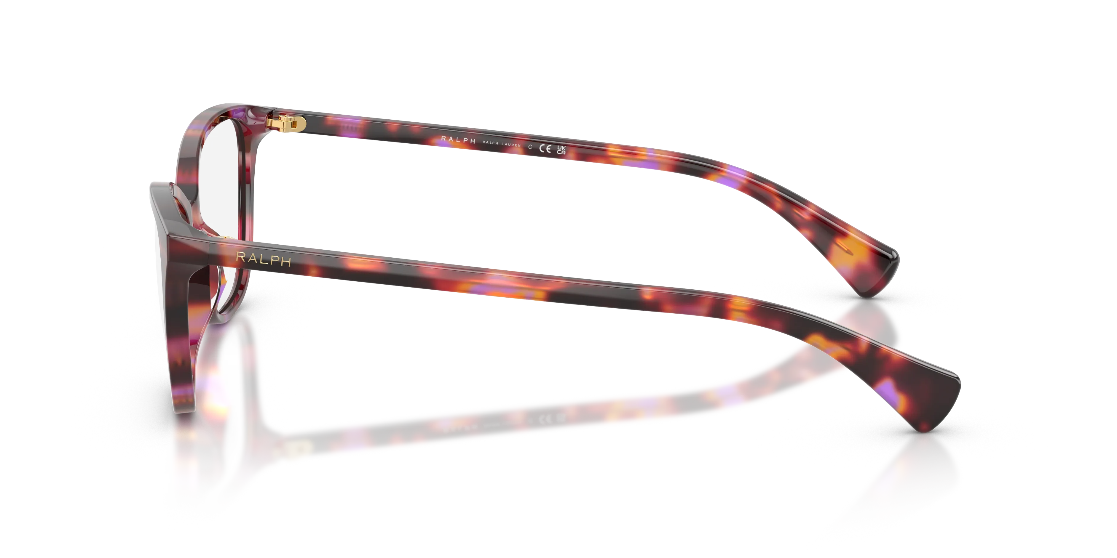 Ralph Lauren RA7190U 6239 Montature da vista Acetato Rosa Farfalla Normale - immagine 4