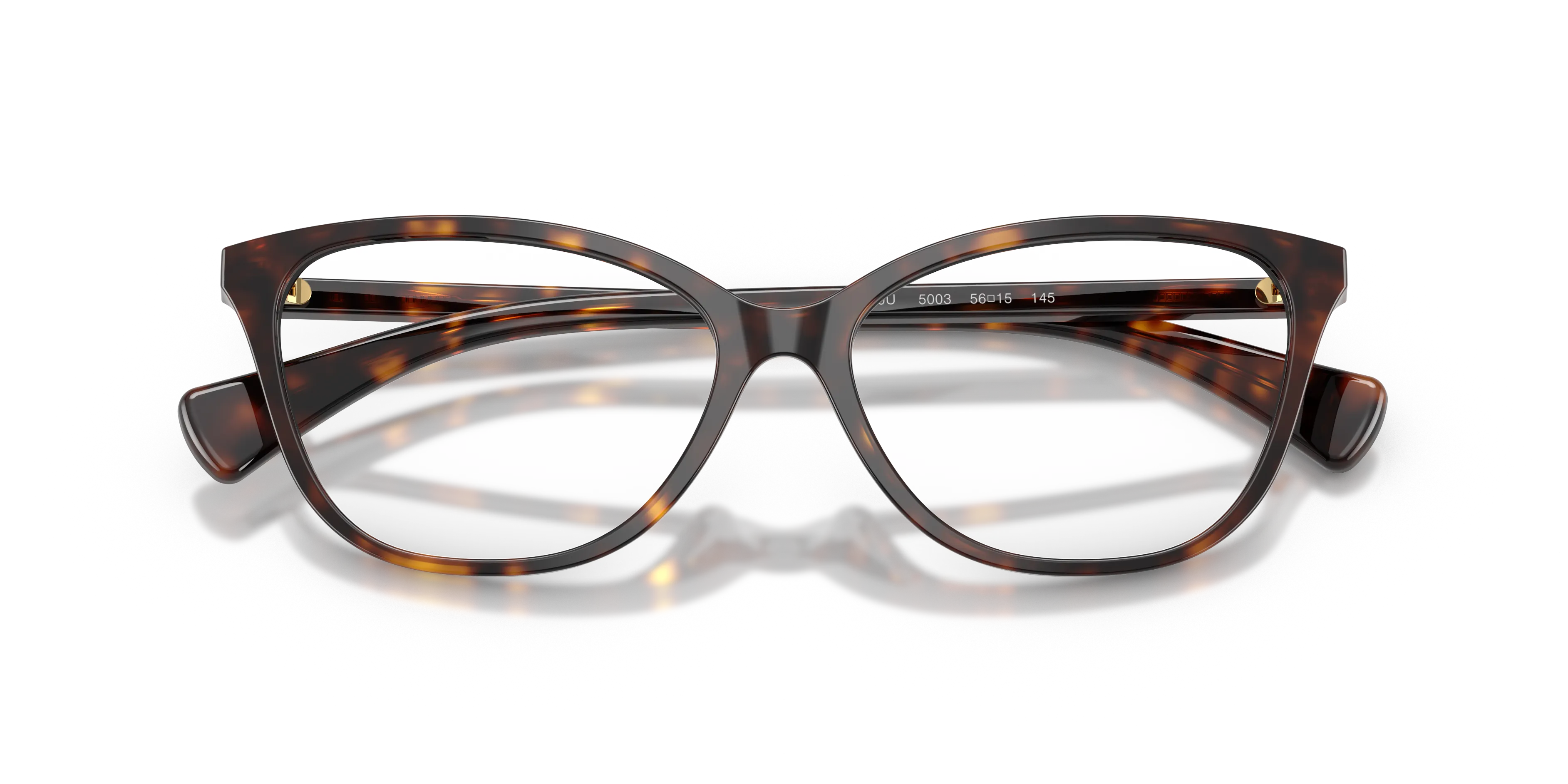 Ralph Lauren RA7190U 5003 Montature da vista Acetato Tartaruga Farfalla Normale - immagine 2
