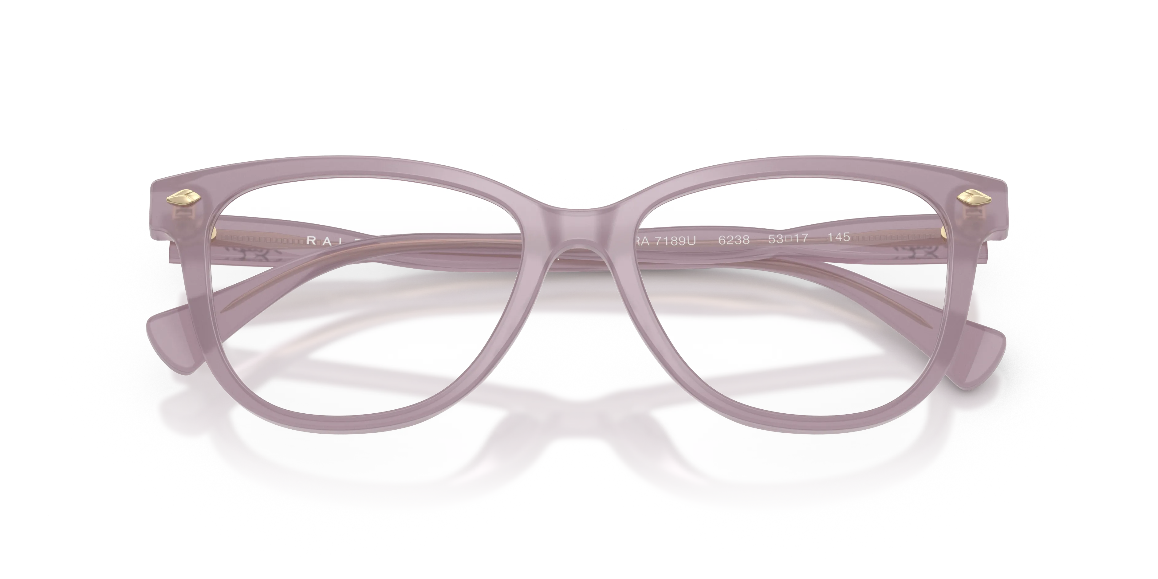 Ralph Lauren RA7189U 6238 Montature da vista Acetato Viola Pantos Normale - immagine 2