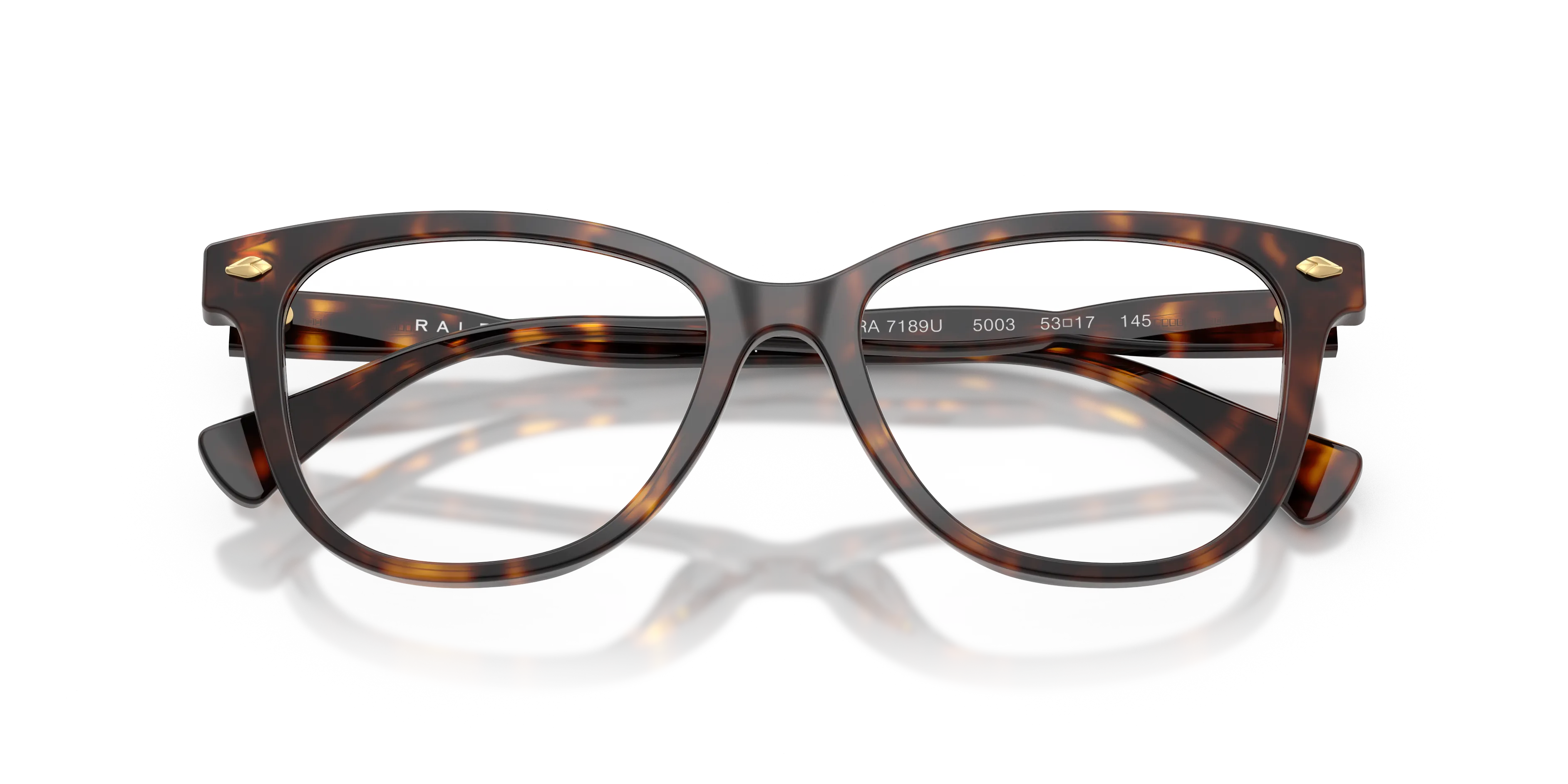 Ralph Lauren RA7189U 5003 Montature da vista Acetato Tartaruga Pantos Normale - immagine 2