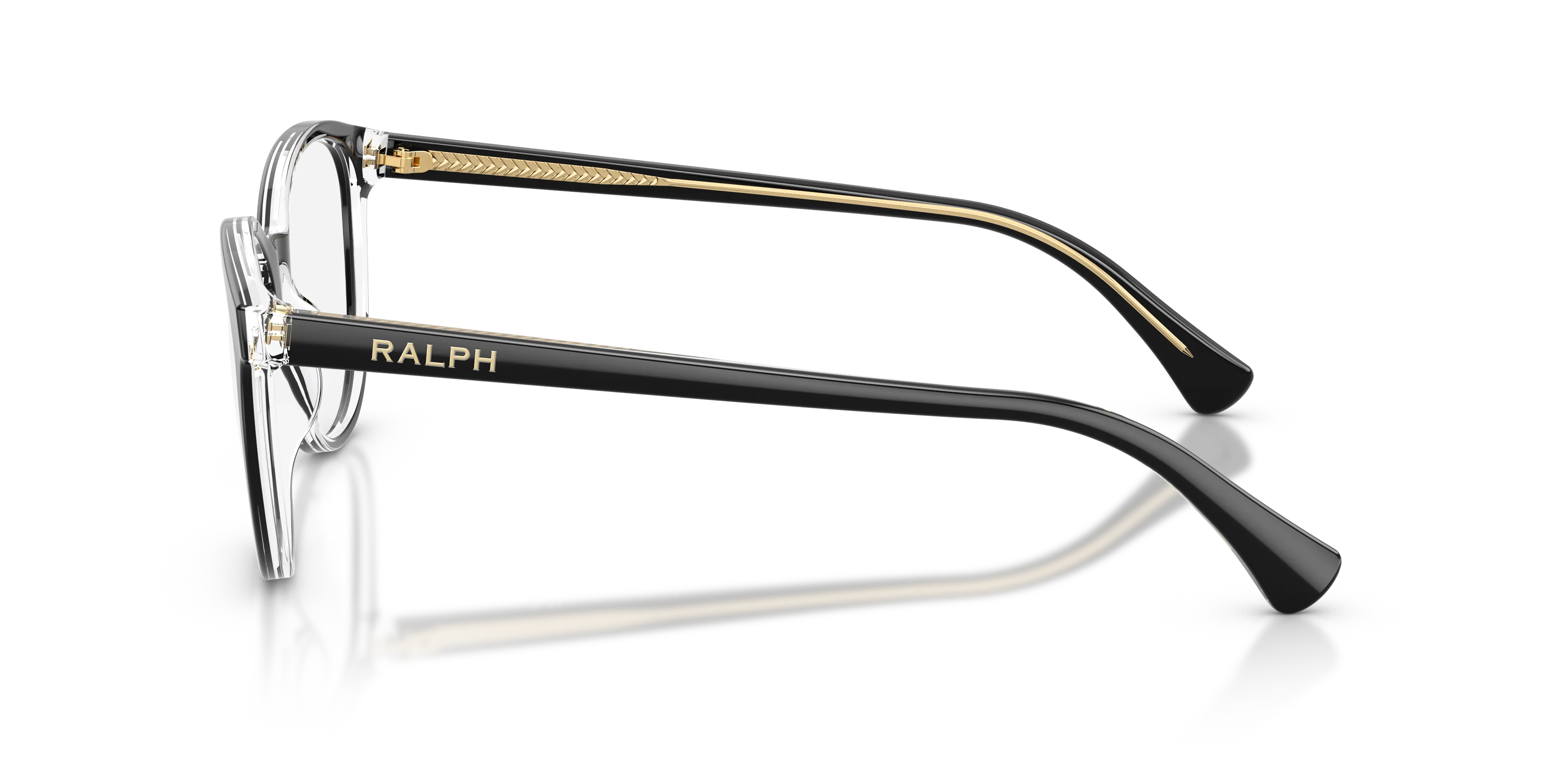 Ralph Lauren RA7188U 6297 Montature da vista Acetato Nero Rotonda Normale - immagine 4