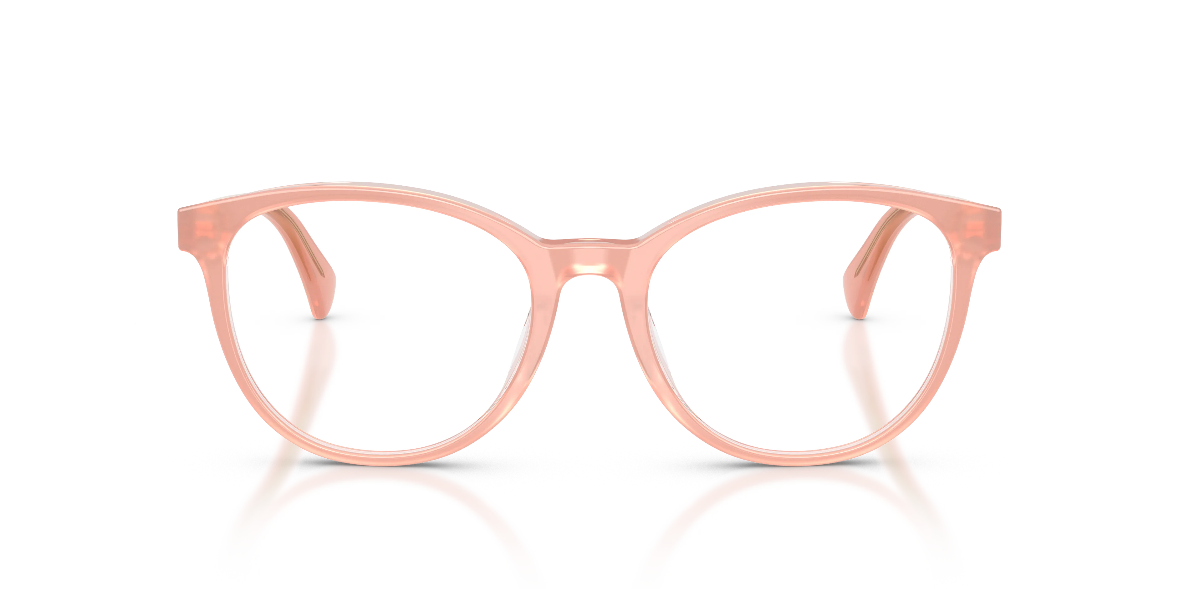 Ralph Lauren RA7188U 6296 Montature da vista Acetato Rosa Rotonda Normale - immagine 3
