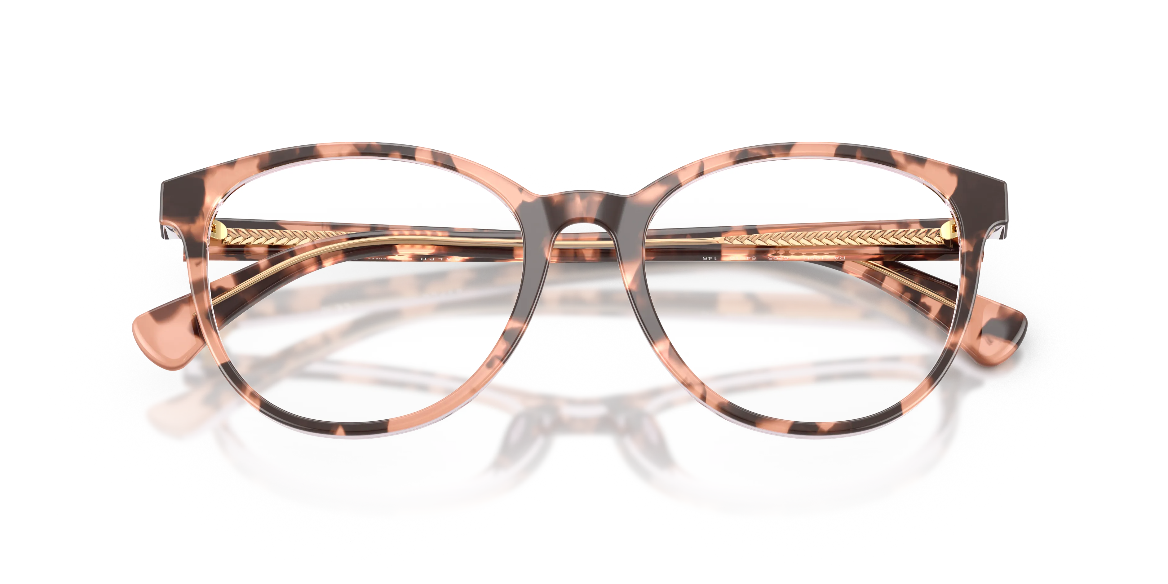 Ralph Lauren RA7188U 6295 Montature da vista Acetato Tartaruga Rotonda Normale - immagine 2