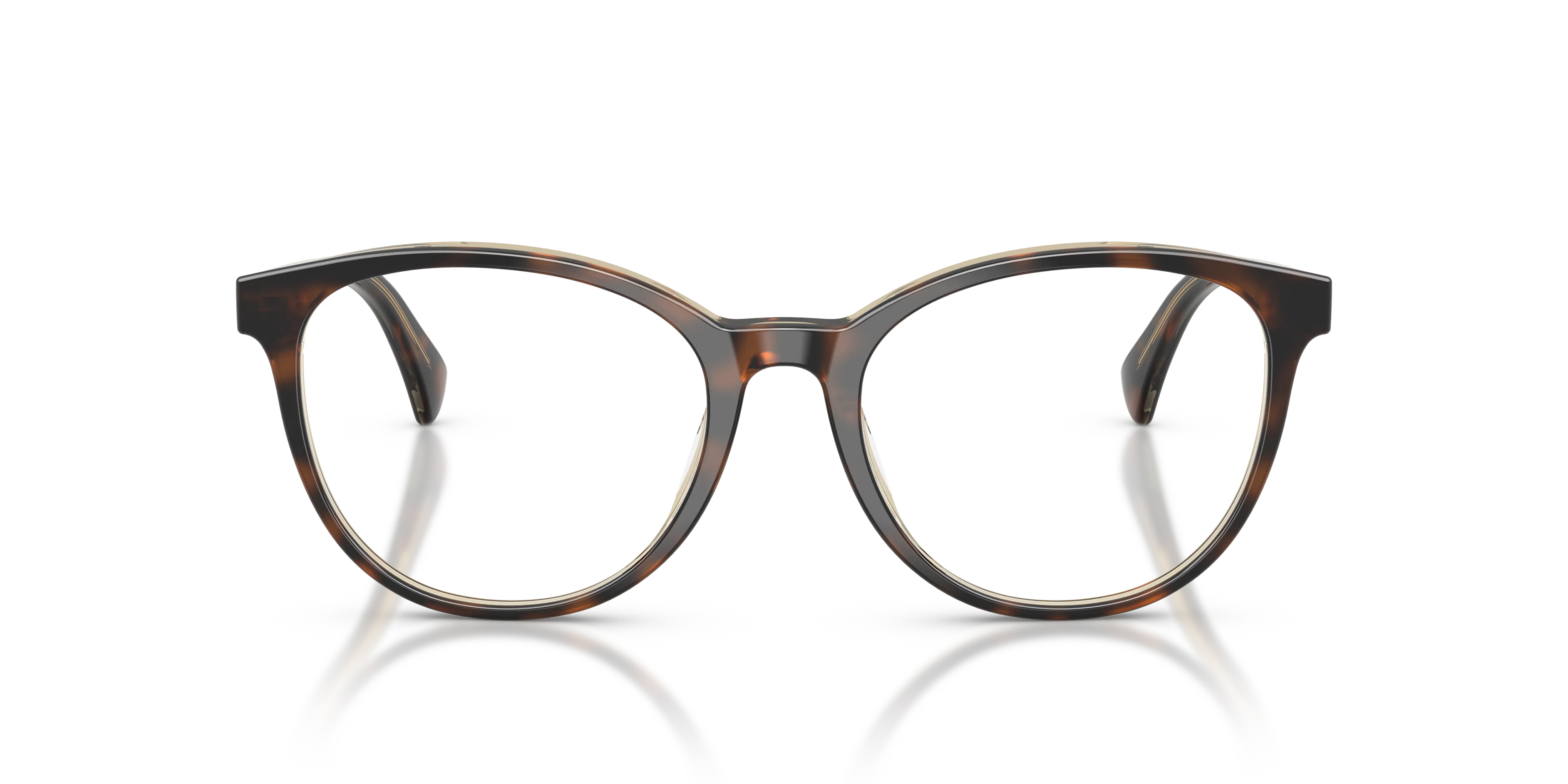 Ralph Lauren RA7188U 6294 Montature da vista Acetato Marrone Rotonda Normale - immagine 3