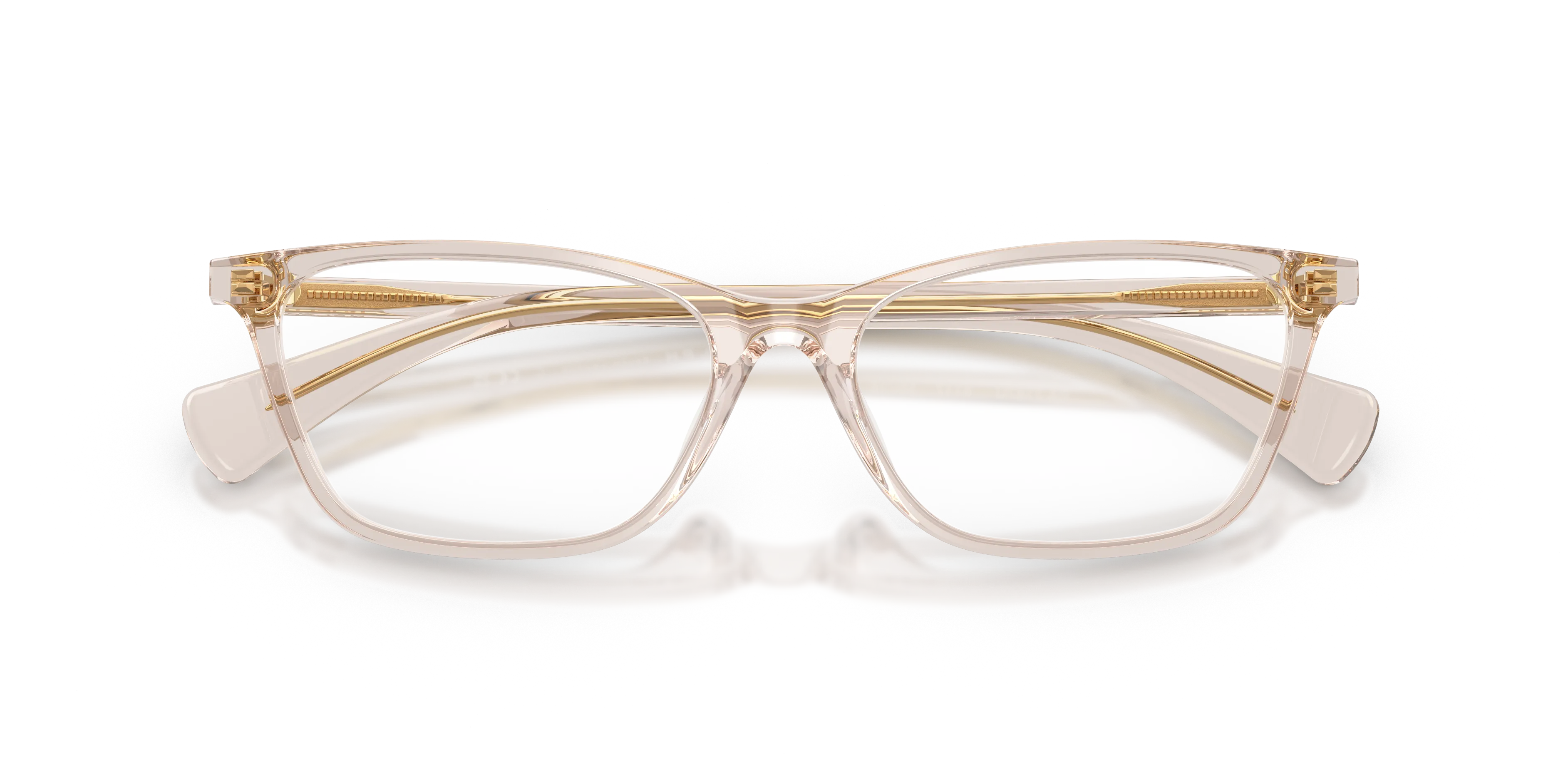 Ralph Lauren RA7187U 6117 Montature da vista Acetato Beige Squadrata Normale - immagine 2