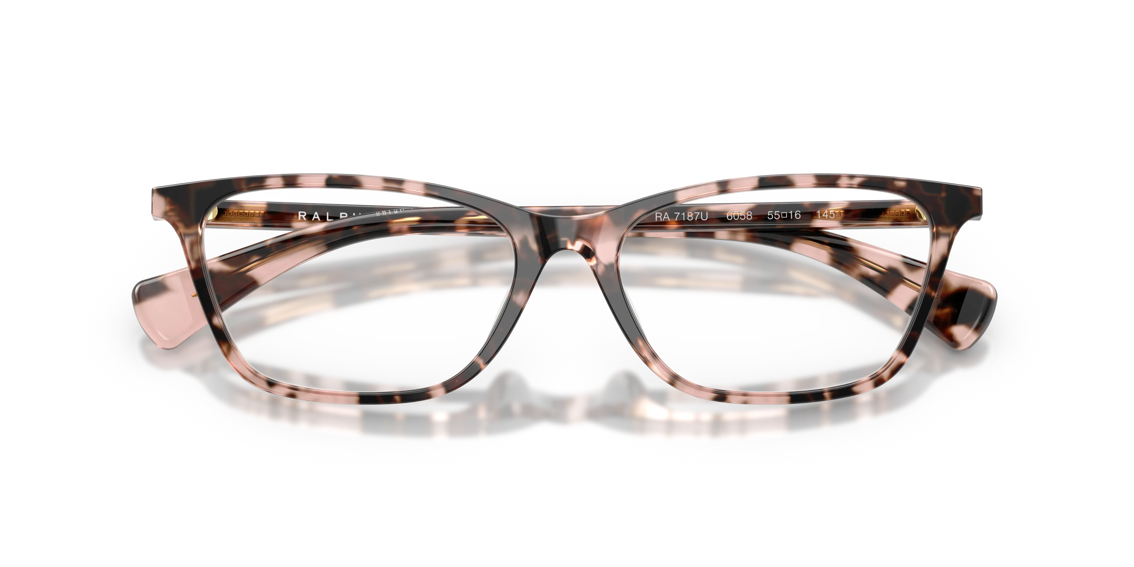 Ralph Lauren RA7187U 6058 Montature da vista Acetato Rosa Squadrata Normale - immagine 2