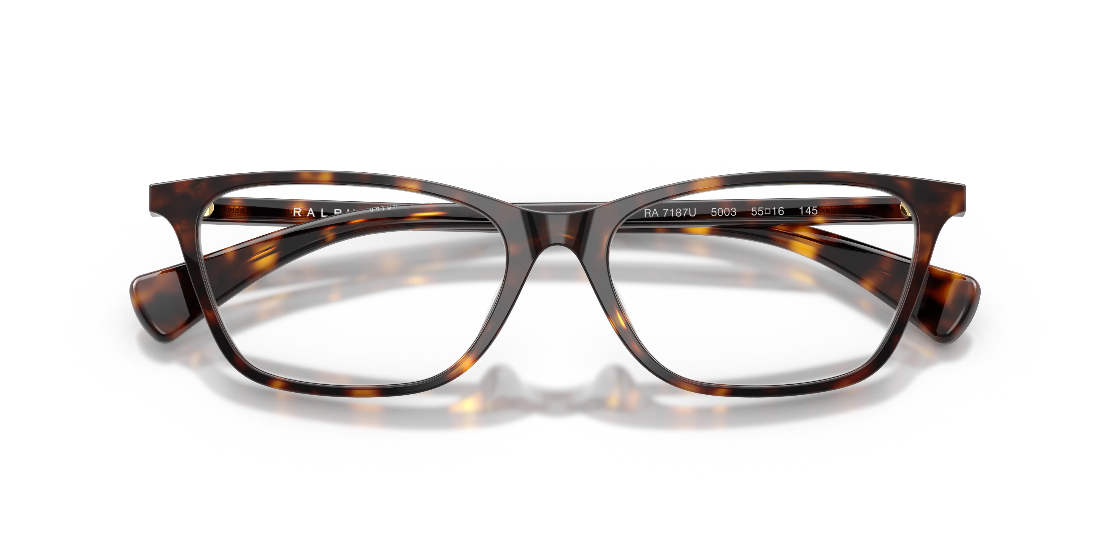 Ralph Lauren RA7187U 5003 Montature da vista Acetato Tartaruga Squadrata Normale - immagine 2