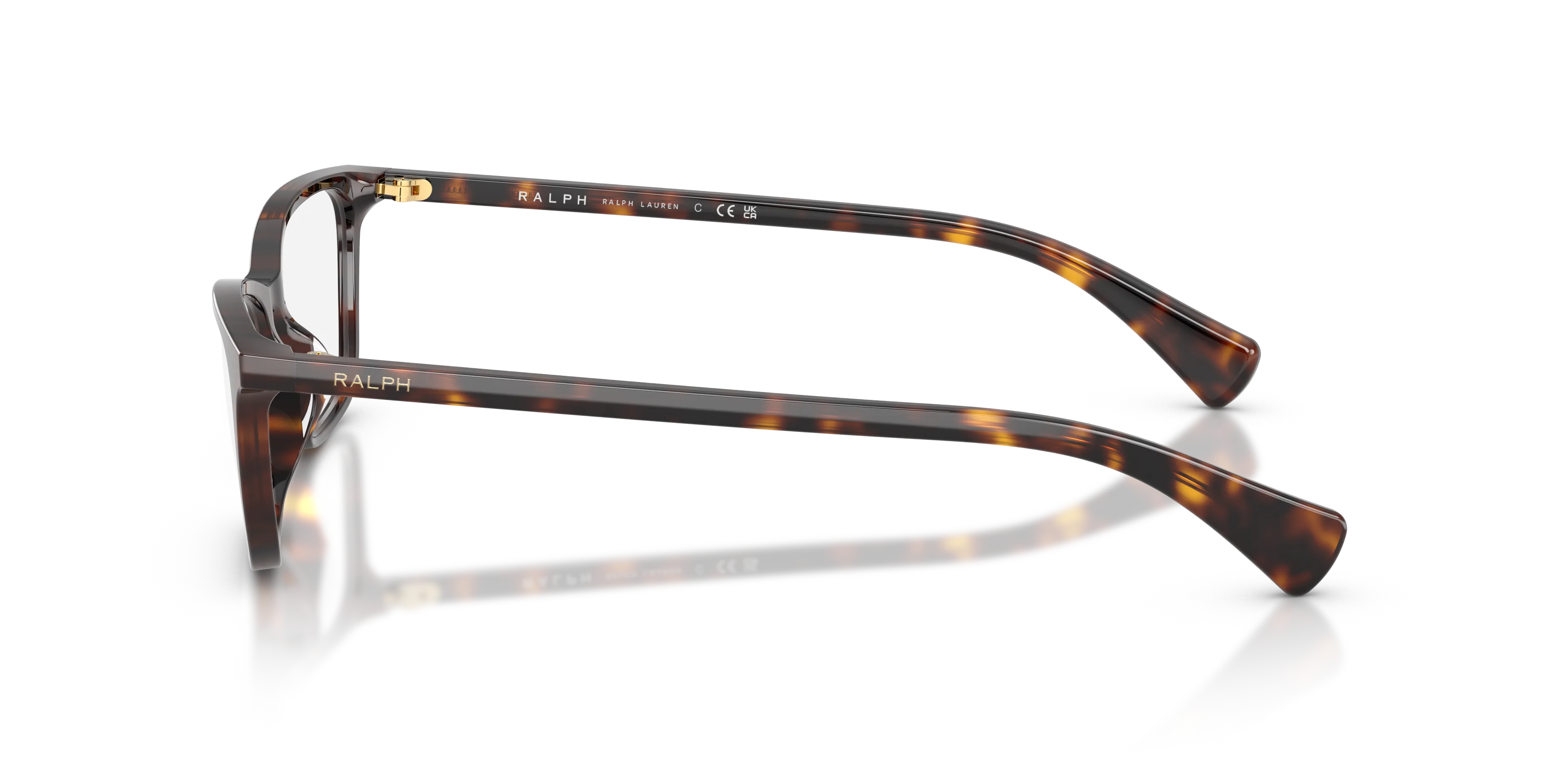 Ralph Lauren RA7187U 5003 Montature da vista Acetato Tartaruga Squadrata Normale - immagine 4