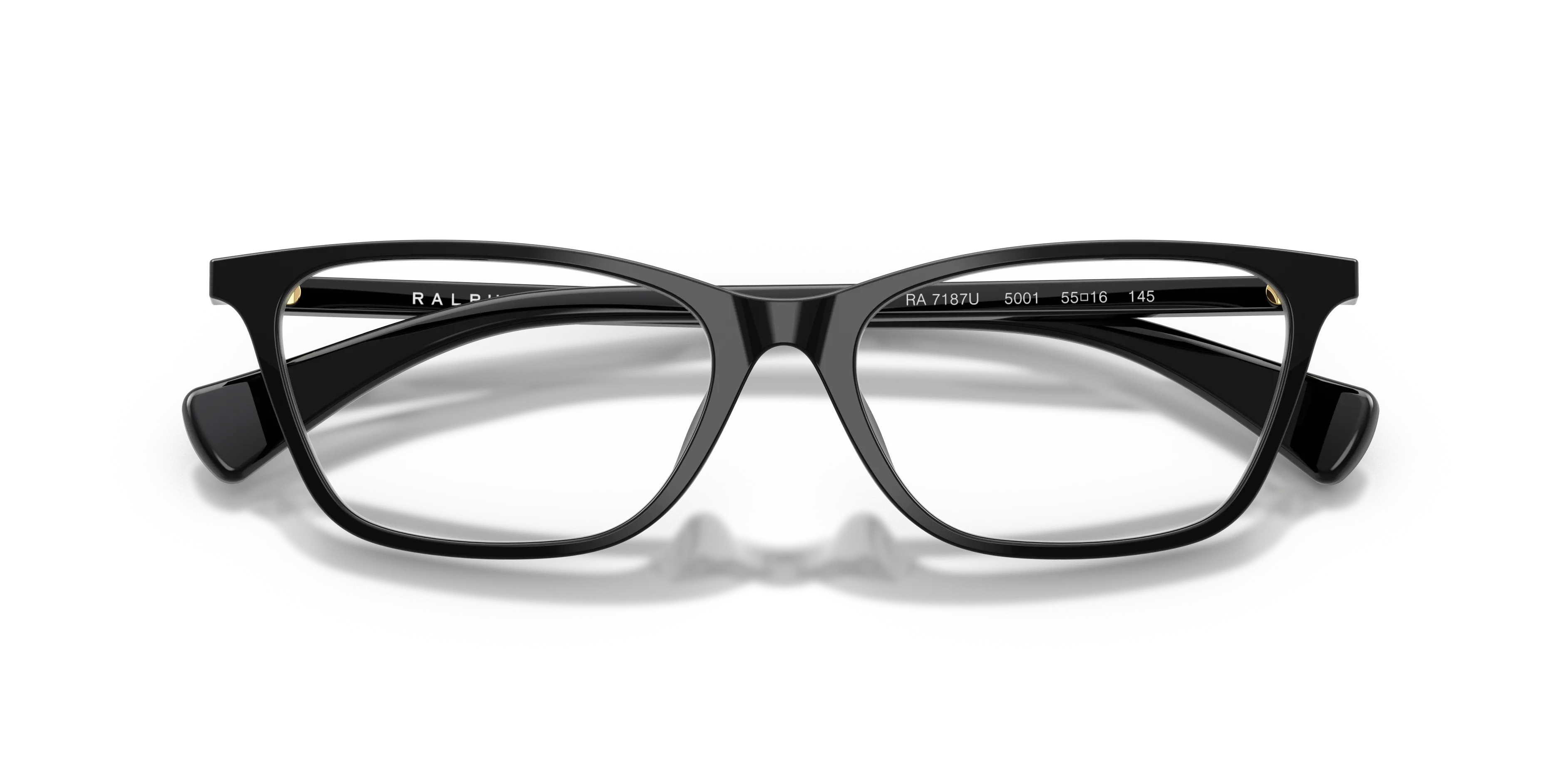 Ralph Lauren RA7187U 5001 Montature da vista Acetato Nero Squadrata Normale - immagine 2