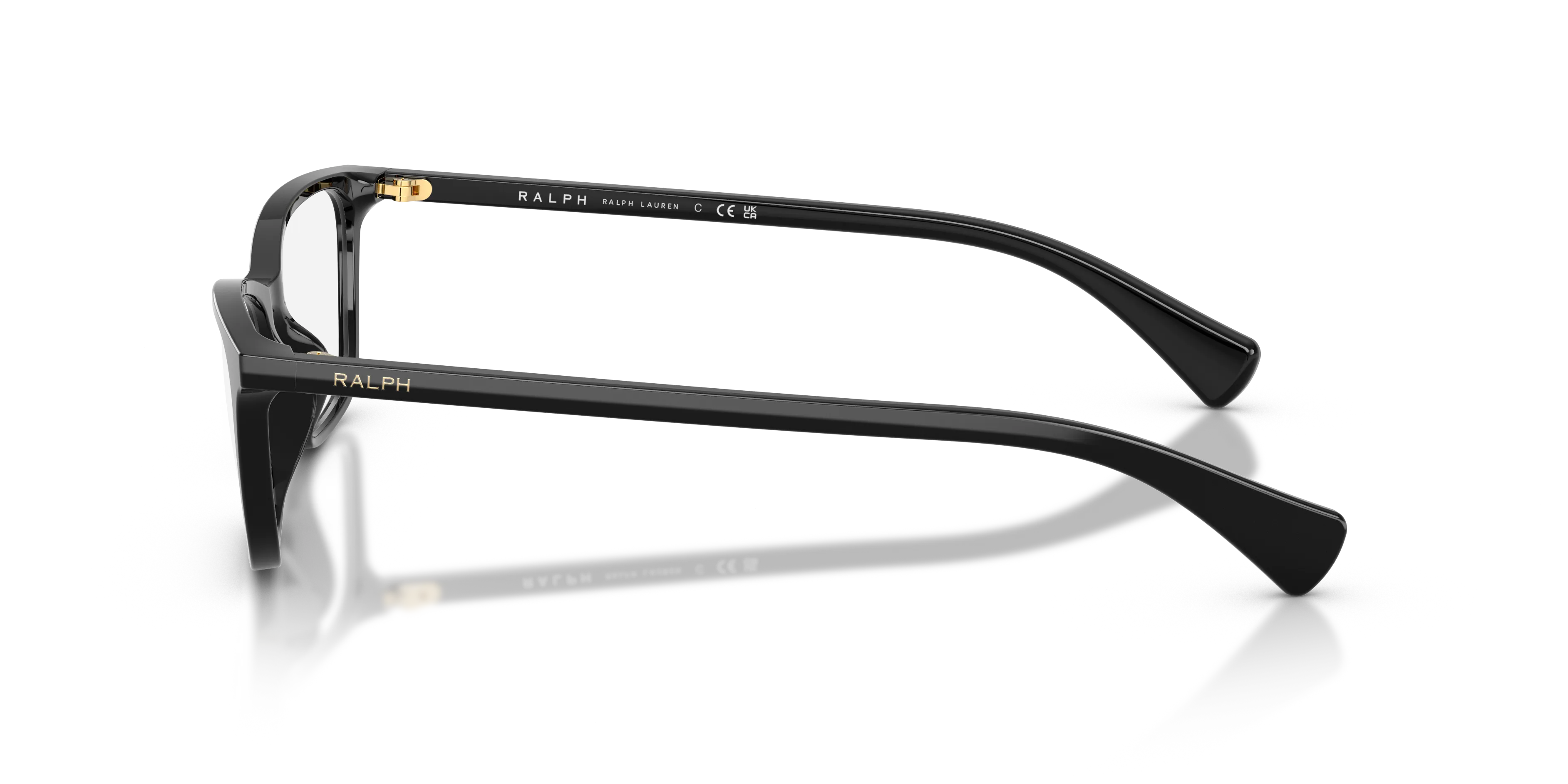 Ralph Lauren RA7187U 5001 Montature da vista Acetato Nero Squadrata Normale - immagine 4