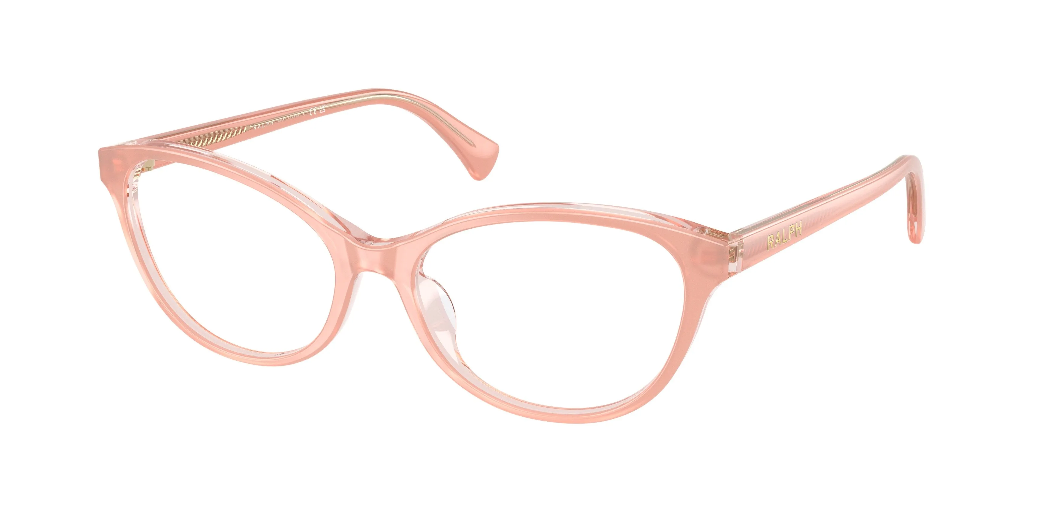 Ralph Lauren RA7186U 6296 Montature da vista Acetato Rosa Rotonda Normale - immagine 1
