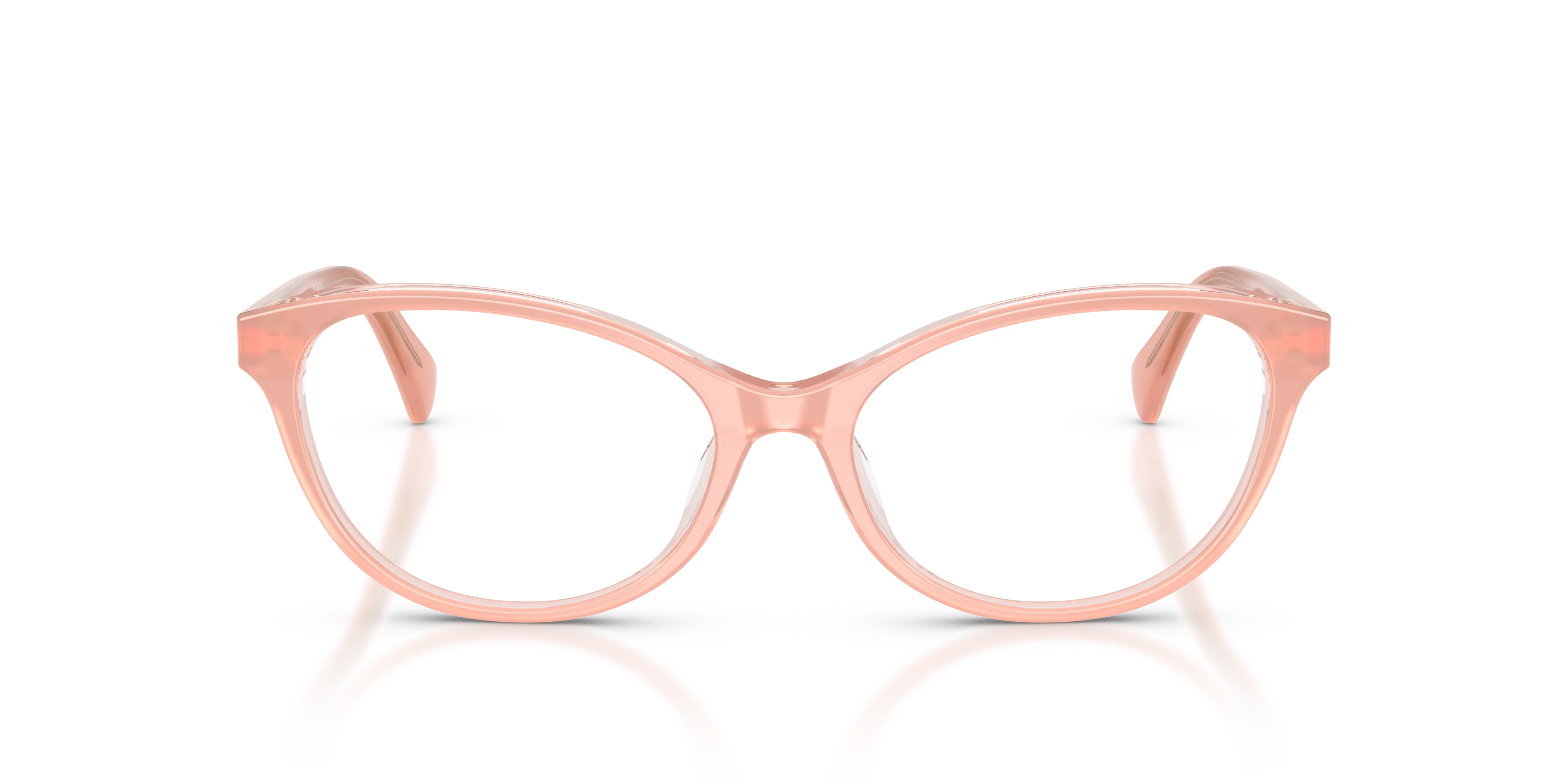 Ralph Lauren RA7186U 6296 Montature da vista Acetato Rosa Rotonda Normale - immagine 3