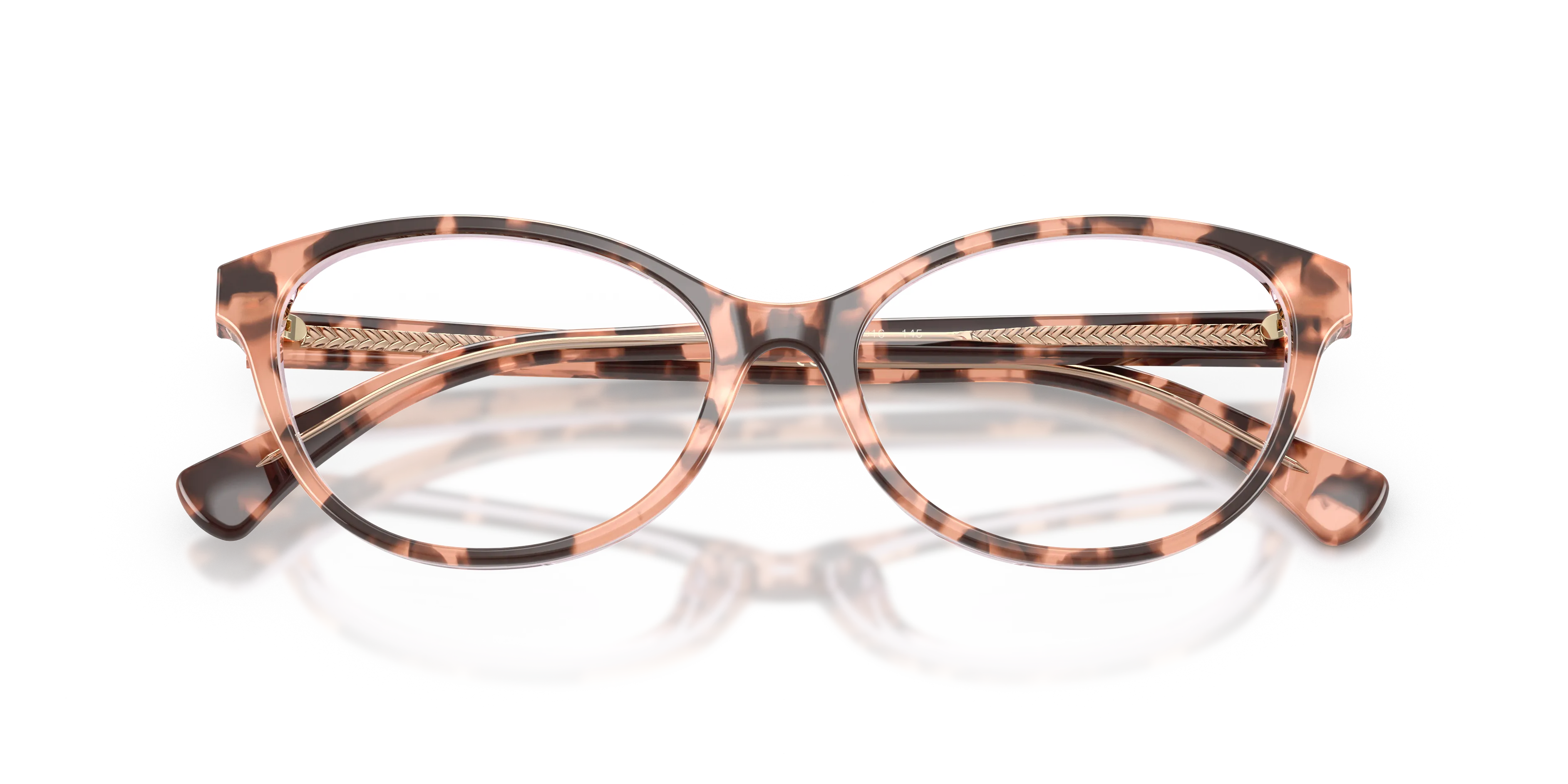 Ralph Lauren RA7186U 6295 Montature da vista Acetato Tartaruga Rotonda Normale - immagine 2