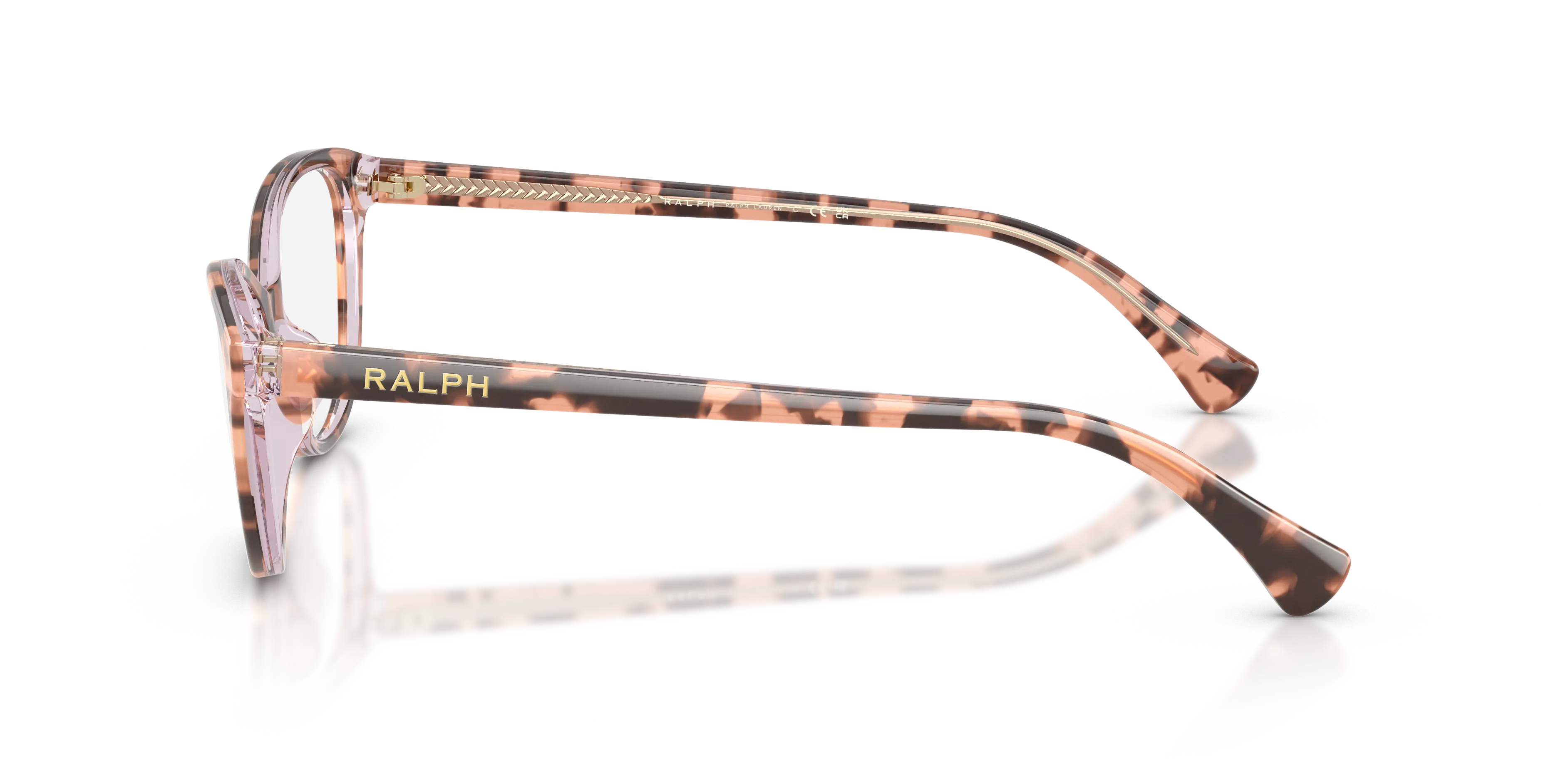Ralph Lauren RA7186U 6295 Montature da vista Acetato Tartaruga Rotonda Normale - immagine 4