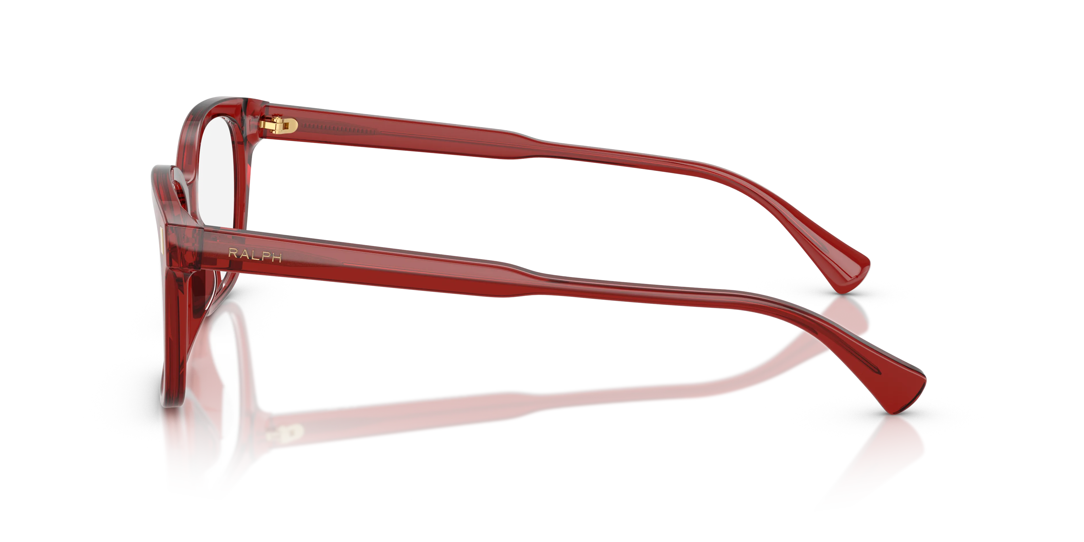Ralph Lauren RA7174U 6320 Montature da vista Acetato Rosso Squadrata Normale - immagine 4