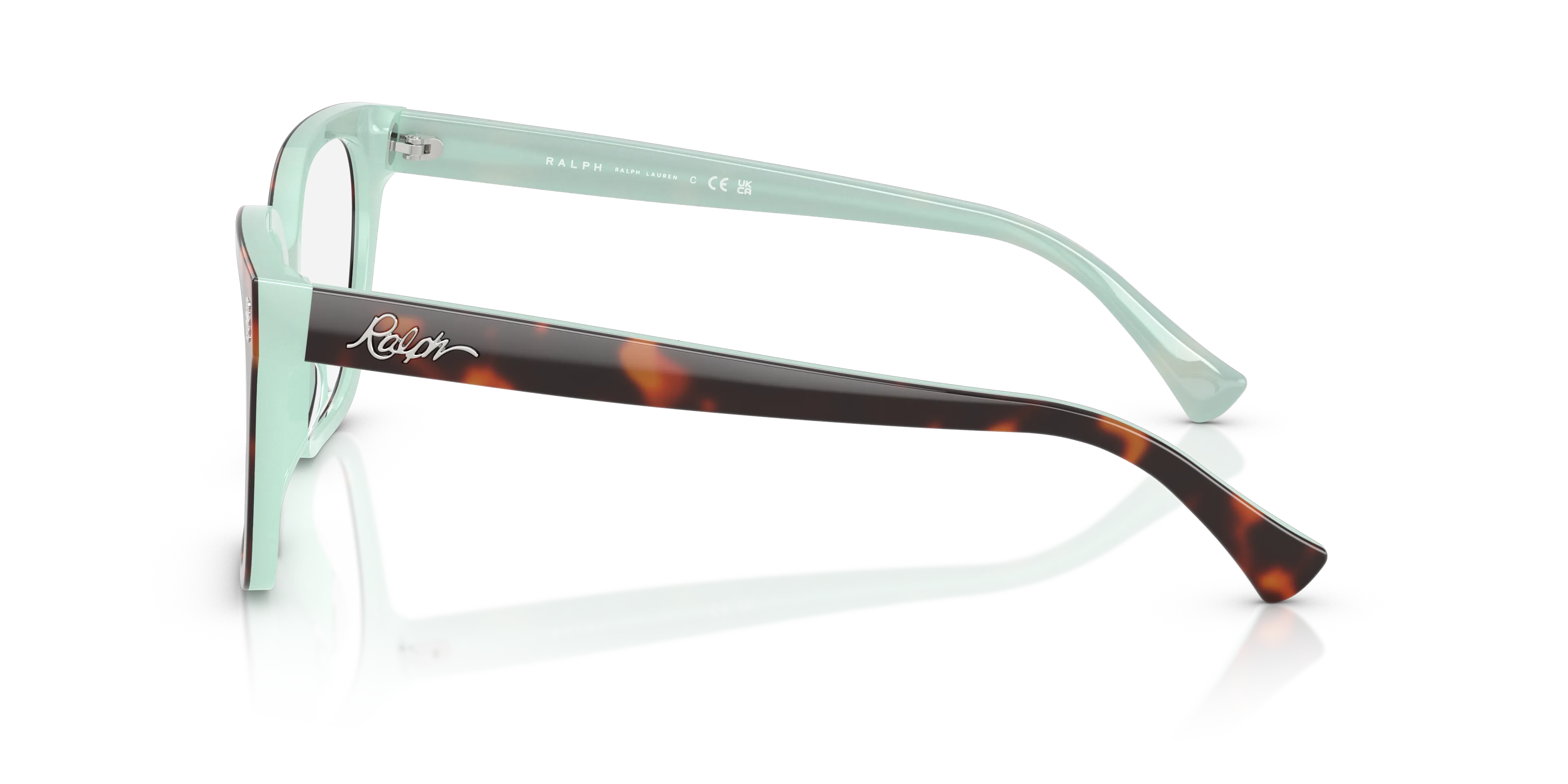 Ralph Lauren RA7158U 601 Montature da vista Acetato Tartaruga Squadrata Normale - immagine 4