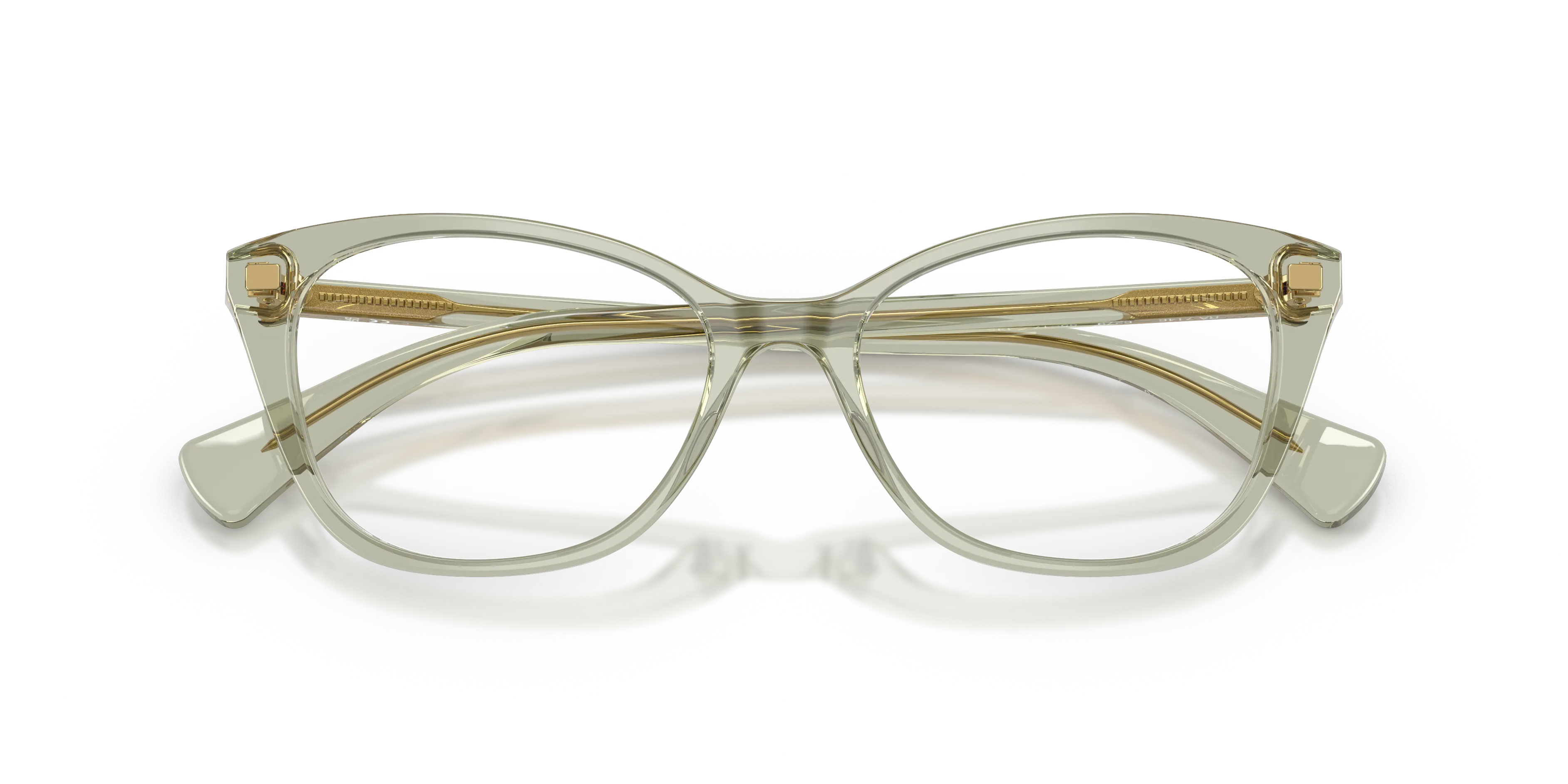 Ralph Lauren RA7146 6279 Montature da vista Acetato Verde Pillow Normale - immagine 2