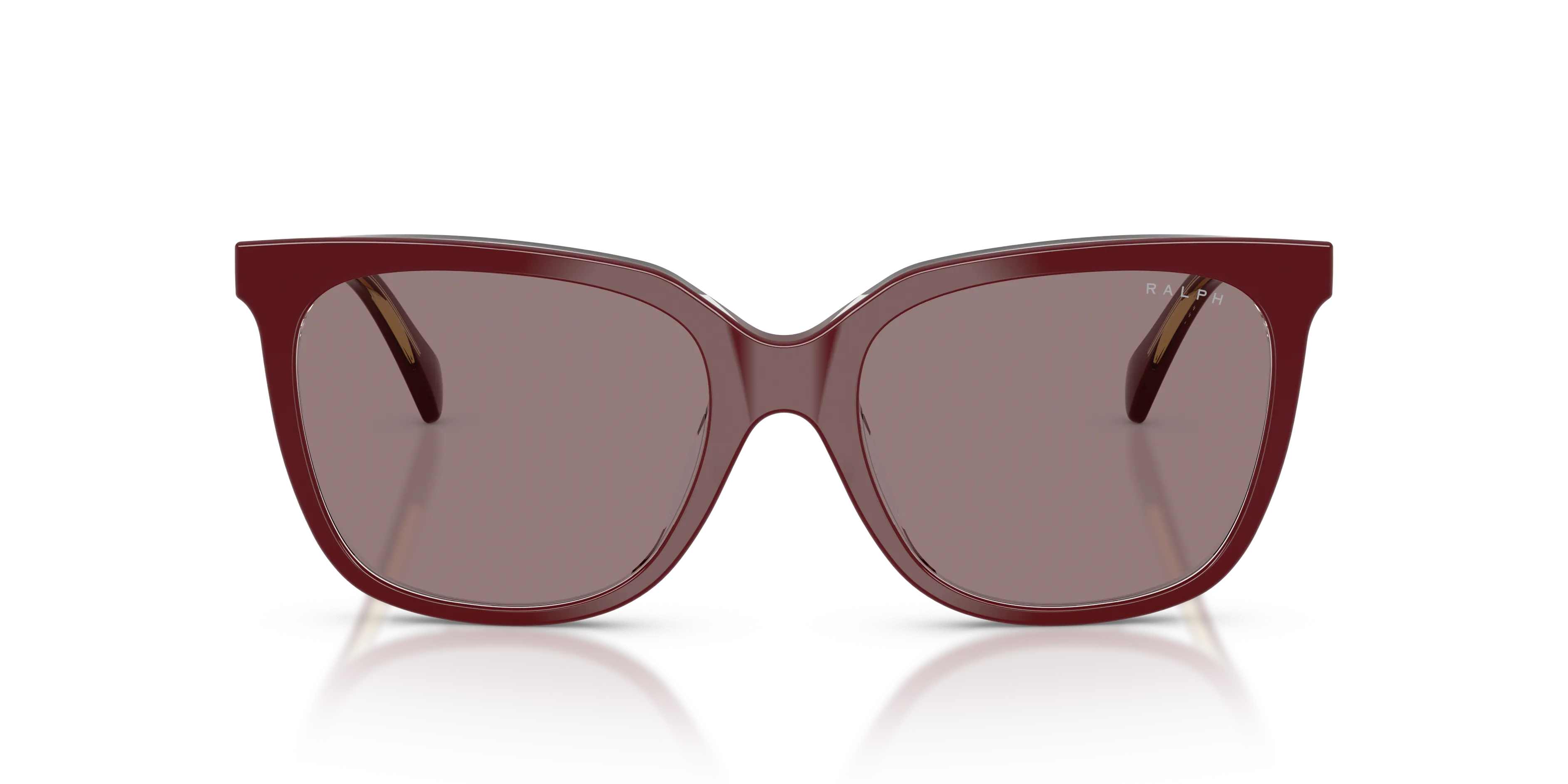 Ralph Lauren RA5343U 62997N Occhiali da sole Acetato Rosso Viola Squadrata Normale - immagine 3