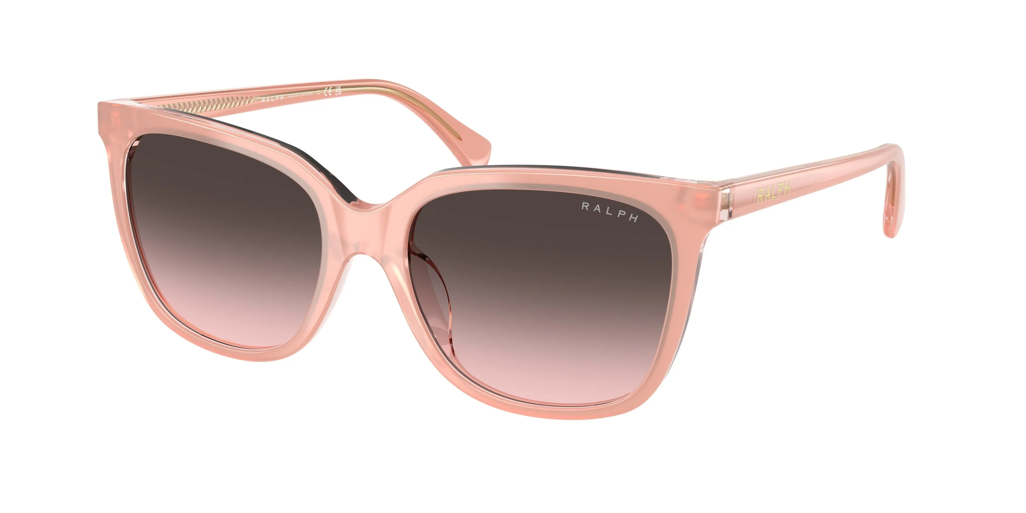 Ralph Lauren RA5343U 629646 Occhiali da sole Acetato Rosa Rosa Squadrata Normale Sfumato - immagine 1