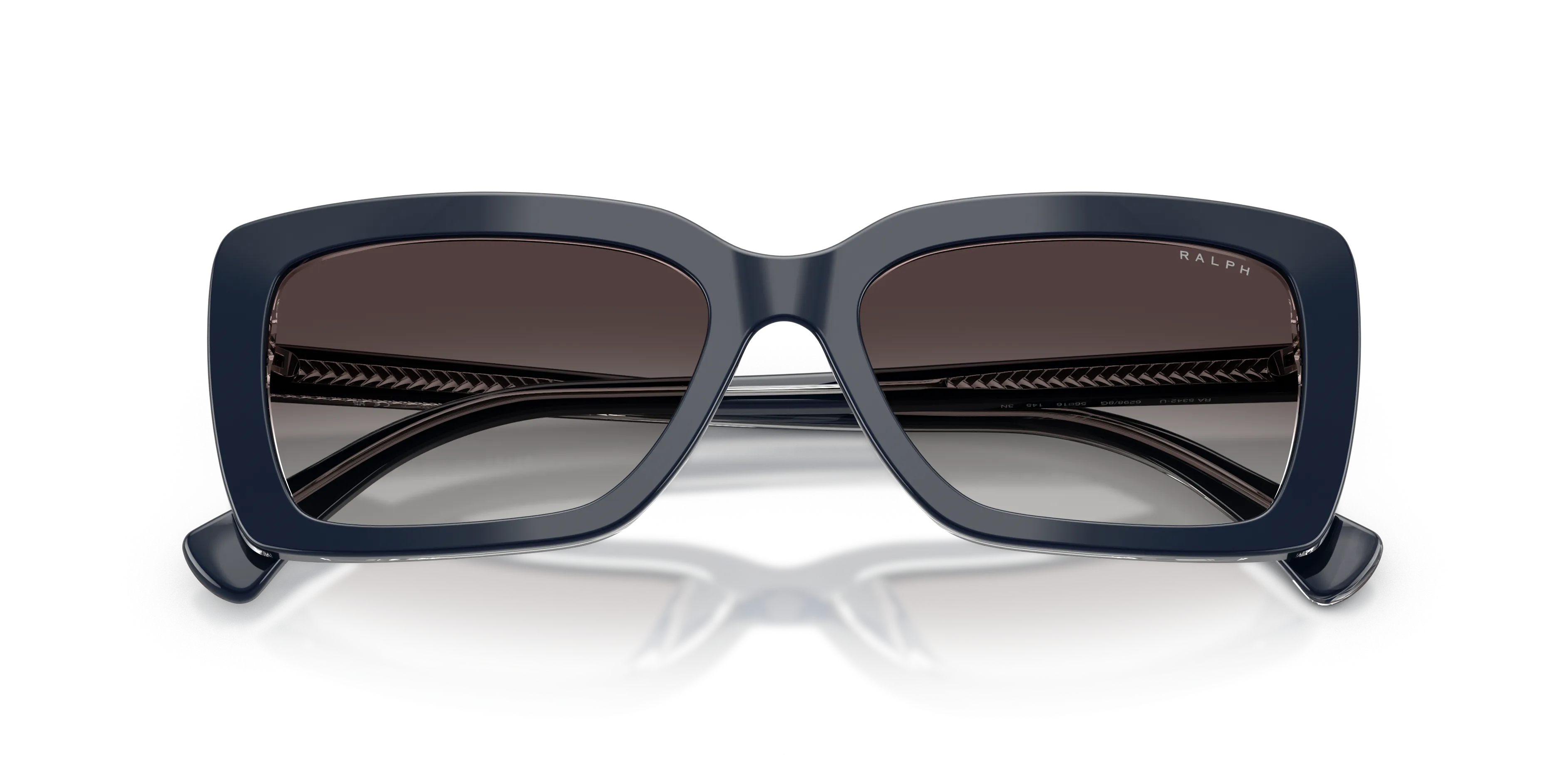 Ralph Lauren RA5342U 62988G Occhiali da sole Acetato Blu Grigio Squadrata Normale - immagine 2