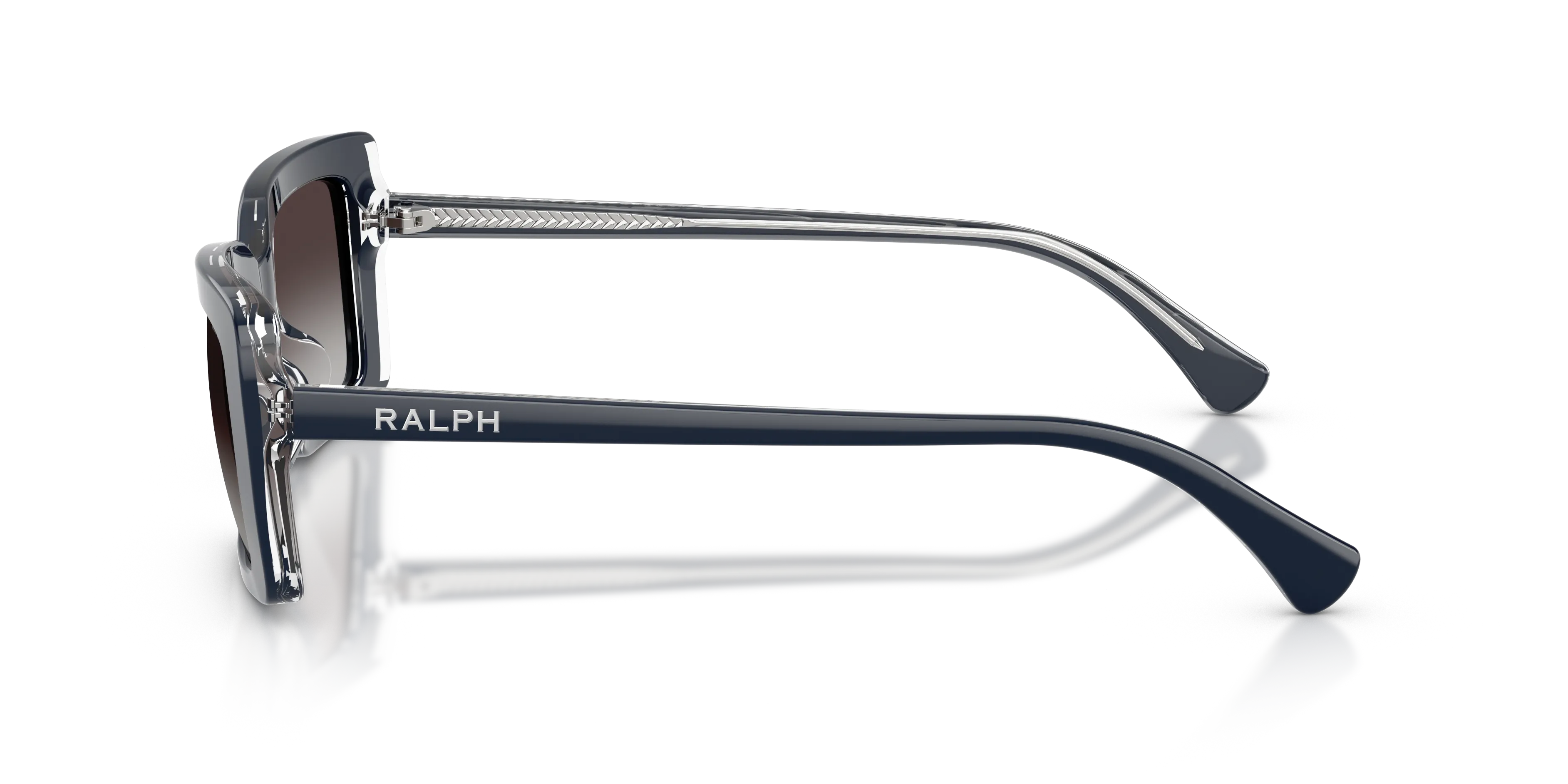 Ralph Lauren RA5342U 62988G Occhiali da sole Acetato Blu Grigio Squadrata Normale - immagine 4
