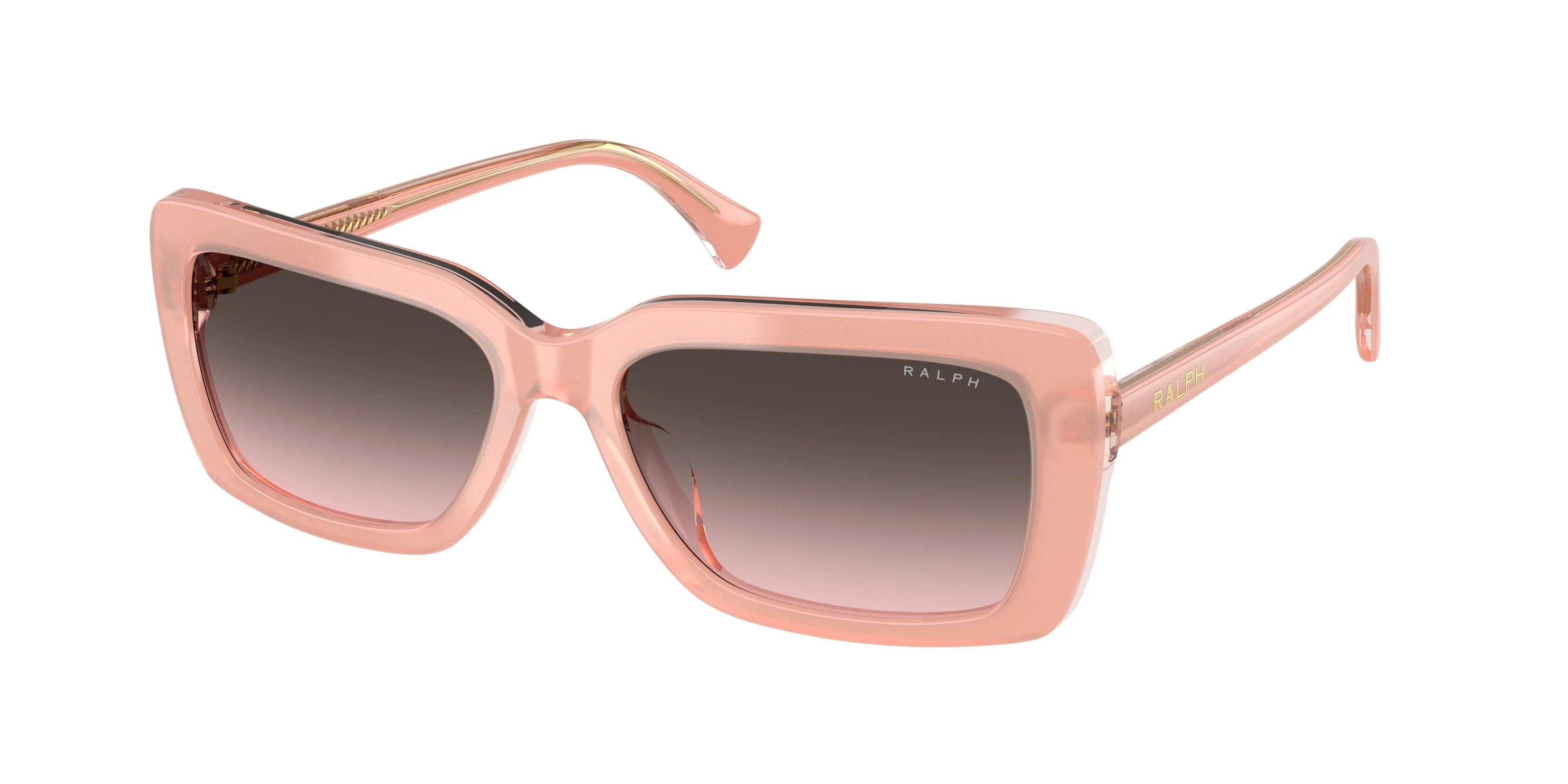 Ralph Lauren RA5342U 629646 Occhiali da sole Acetato Rosa Grigio Squadrata Normale - immagine 1