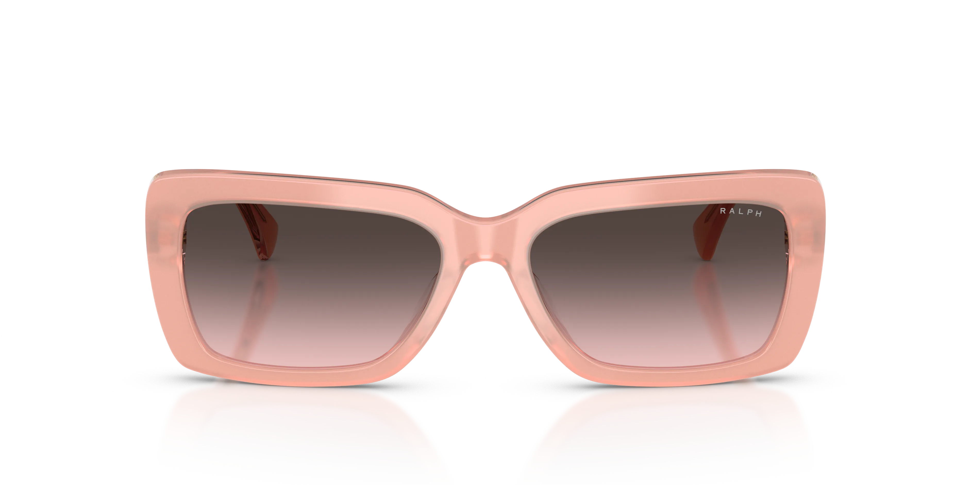 Ralph Lauren RA5342U 629646 Occhiali da sole Acetato Rosa Grigio Squadrata Normale - immagine 3