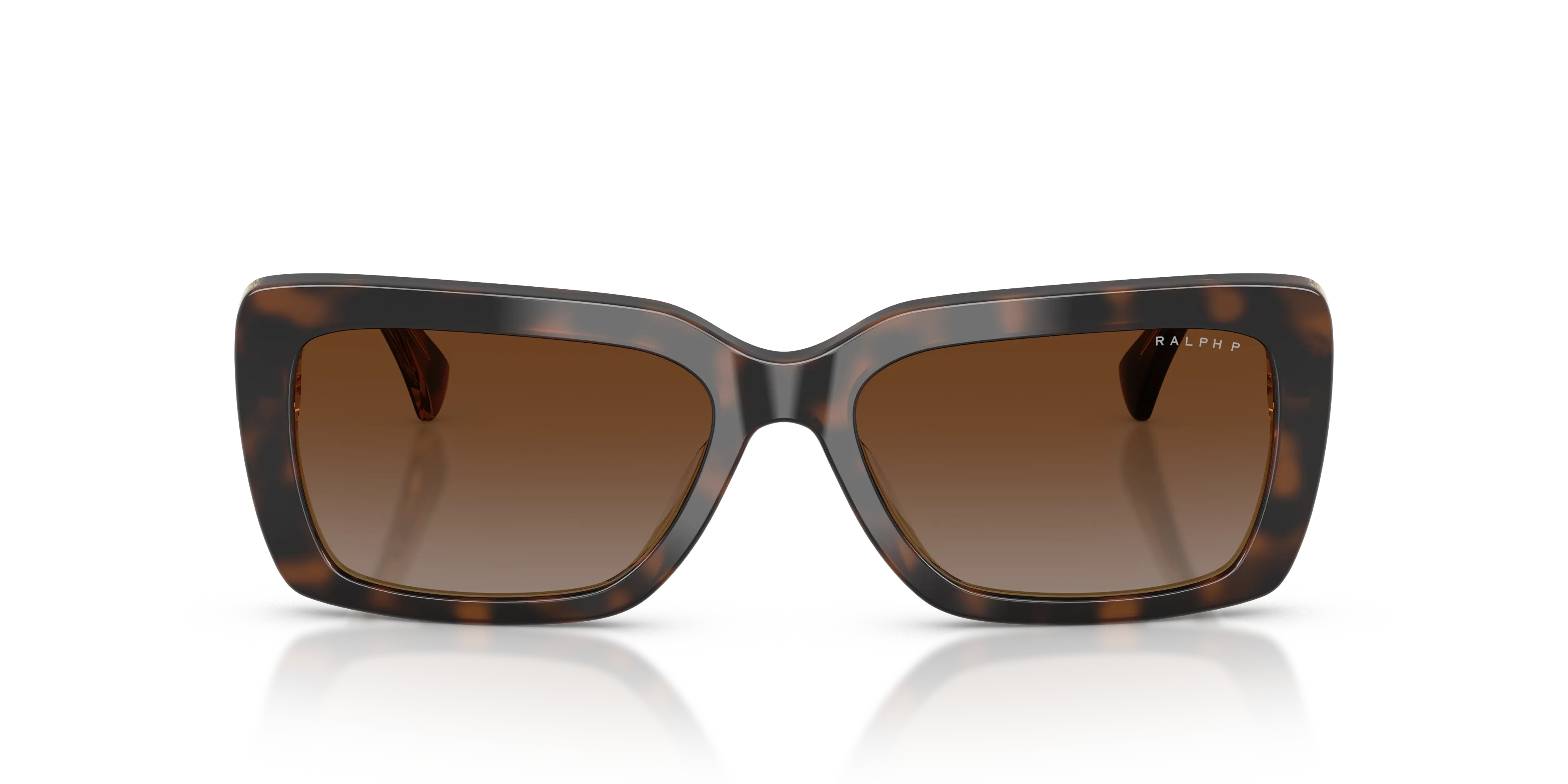 Ralph Lauren RA5342U 6294T5 Occhiali da sole Acetato Tartaruga Marrone Squadrata Polarizzata - immagine 3