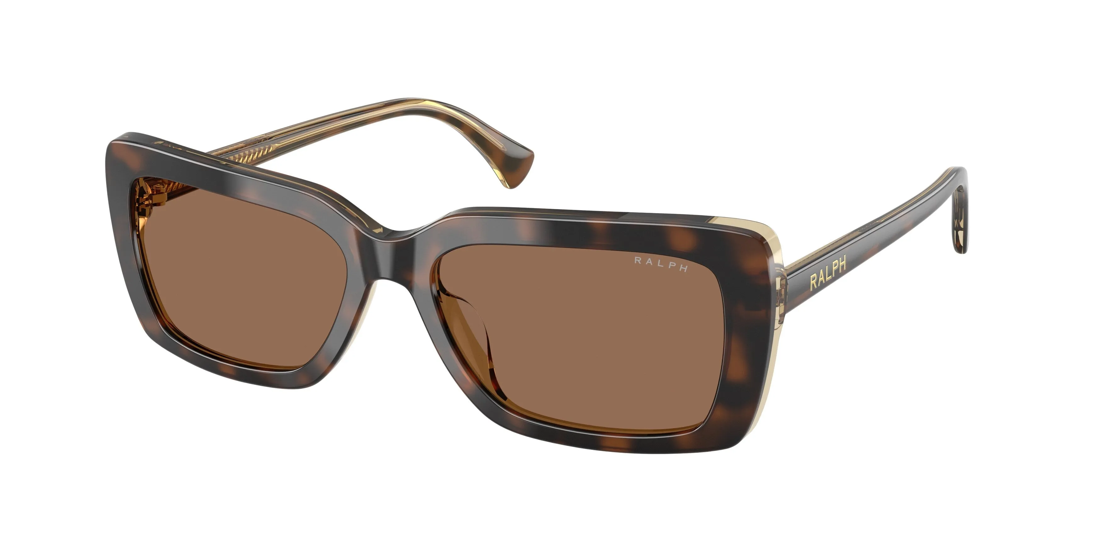 Ralph Lauren RA5342U 629473 Occhiali da sole Acetato Marrone Marrone Squadrata Normale - immagine 1