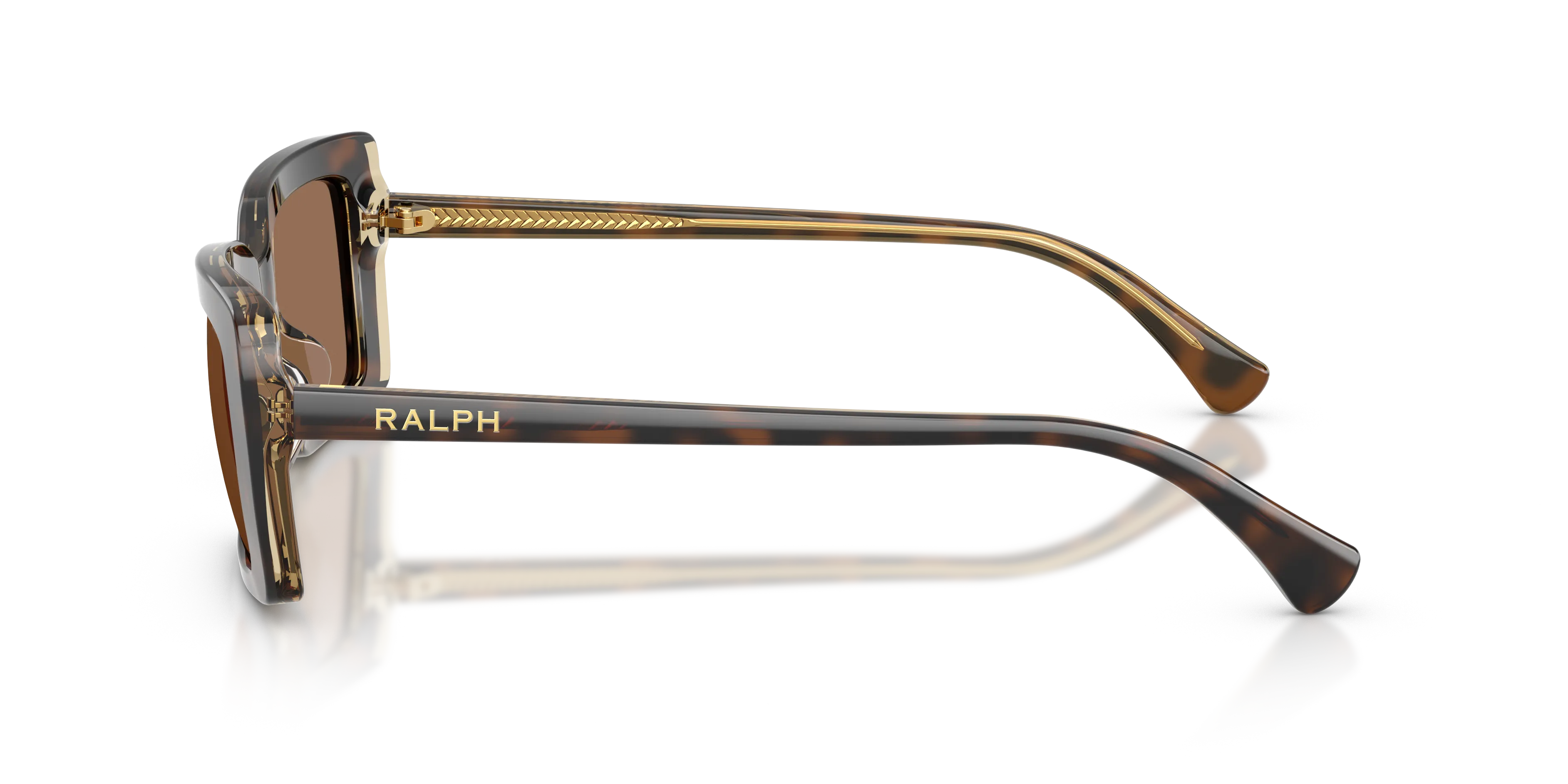 Ralph Lauren RA5342U 629473 Occhiali da sole Acetato Marrone Marrone Squadrata Normale - immagine 4