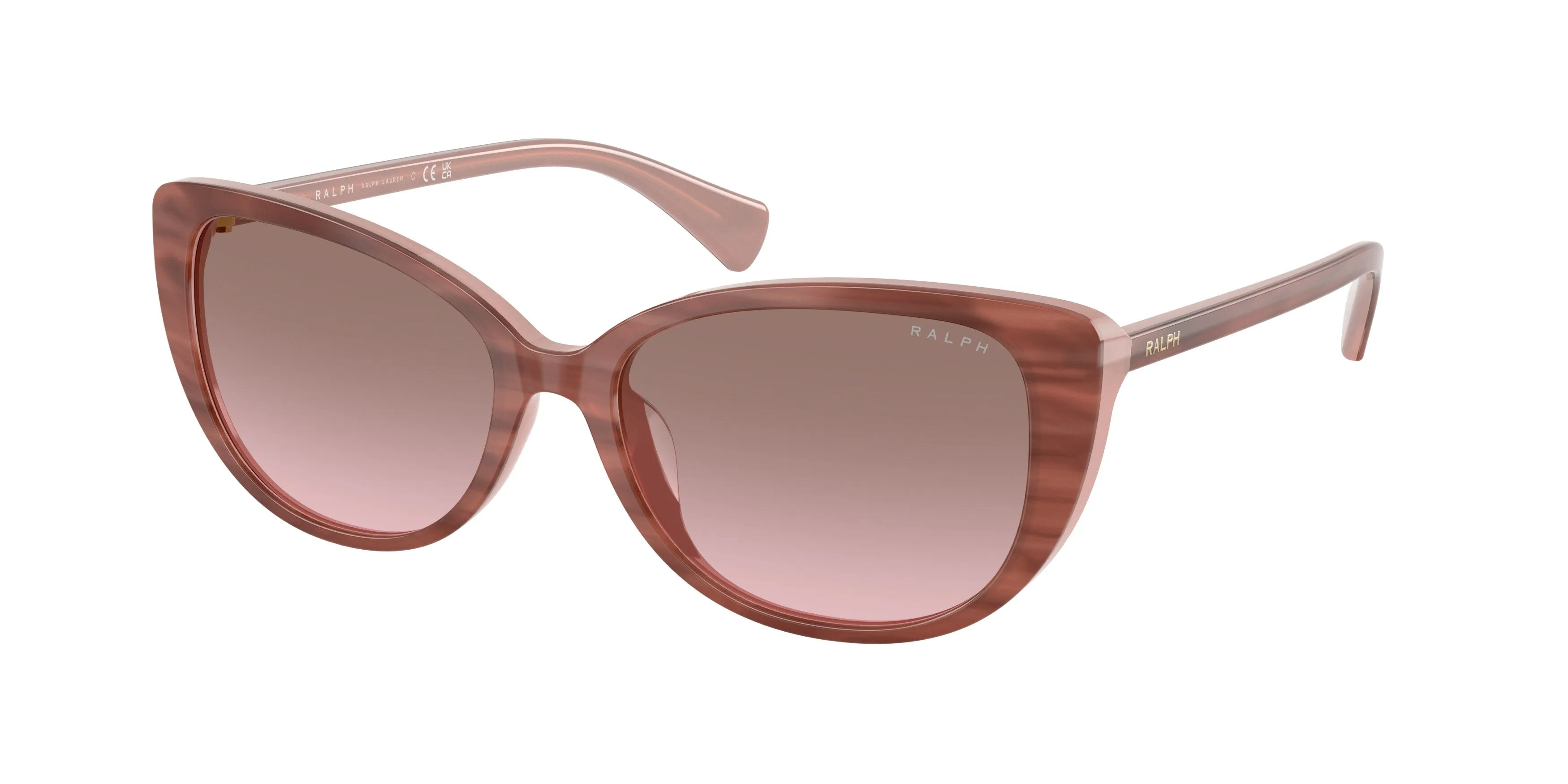 Ralph Lauren RA5340U 62919T Occhiali da sole Acetato Rosa Viola Farfalla Normale Sfumato - immagine 1