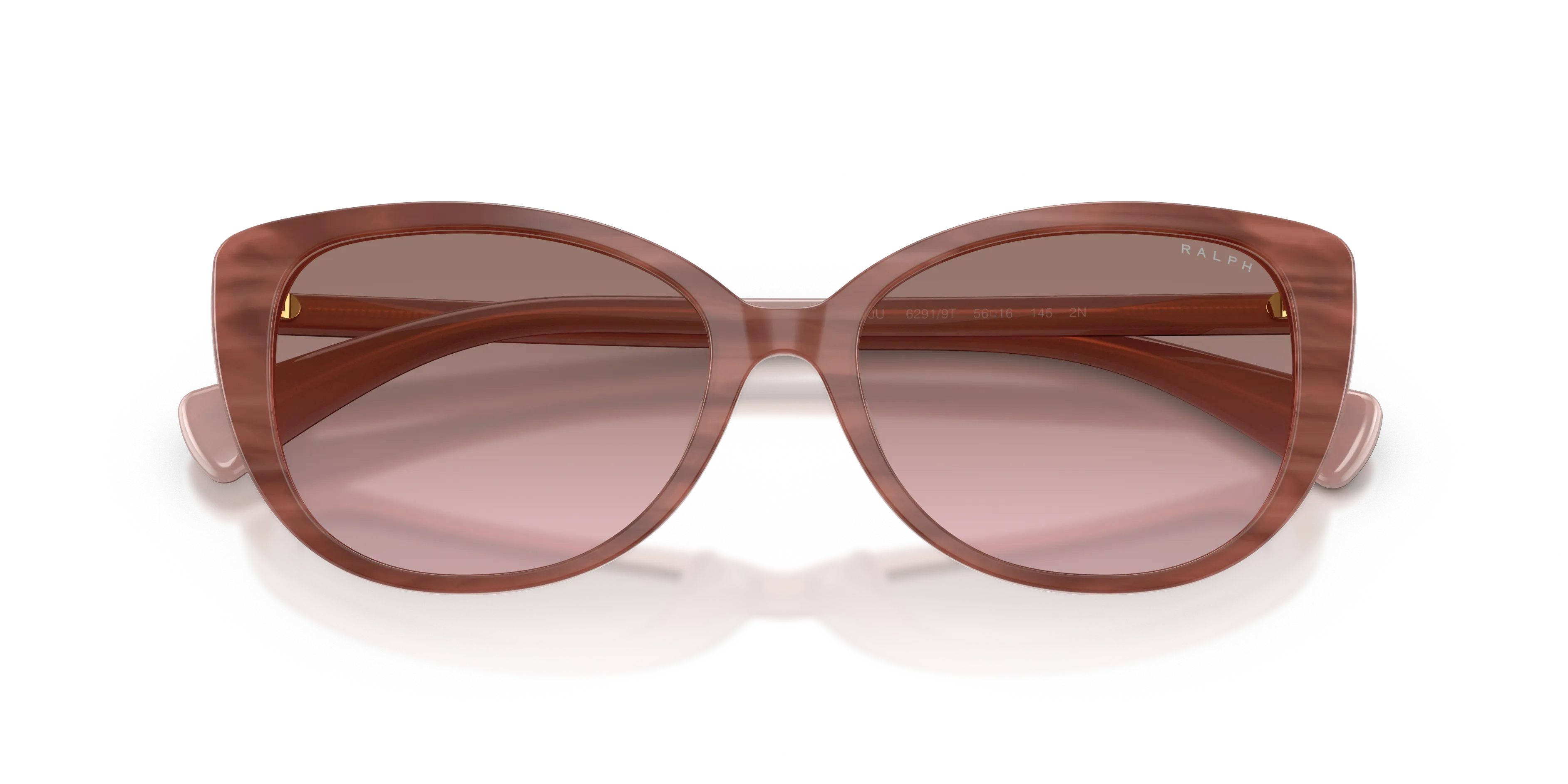 Ralph Lauren RA5340U 62919T Occhiali da sole Acetato Rosa Viola Farfalla Normale Sfumato - immagine 2