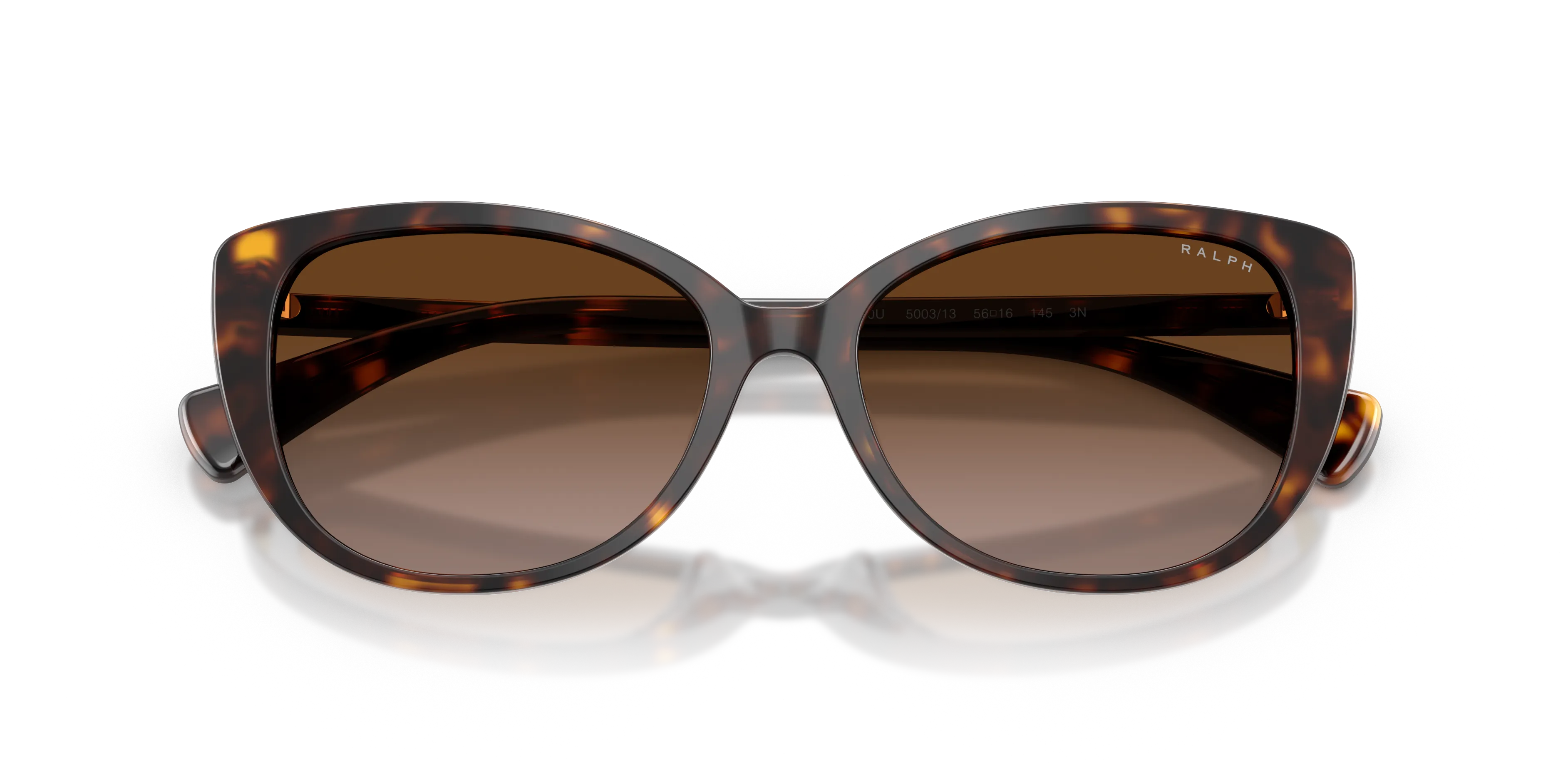 Ralph Lauren RA5340U 500313 Occhiali da sole Acetato Tartaruga Marrone Farfalla Normale Sfumato - immagine 2