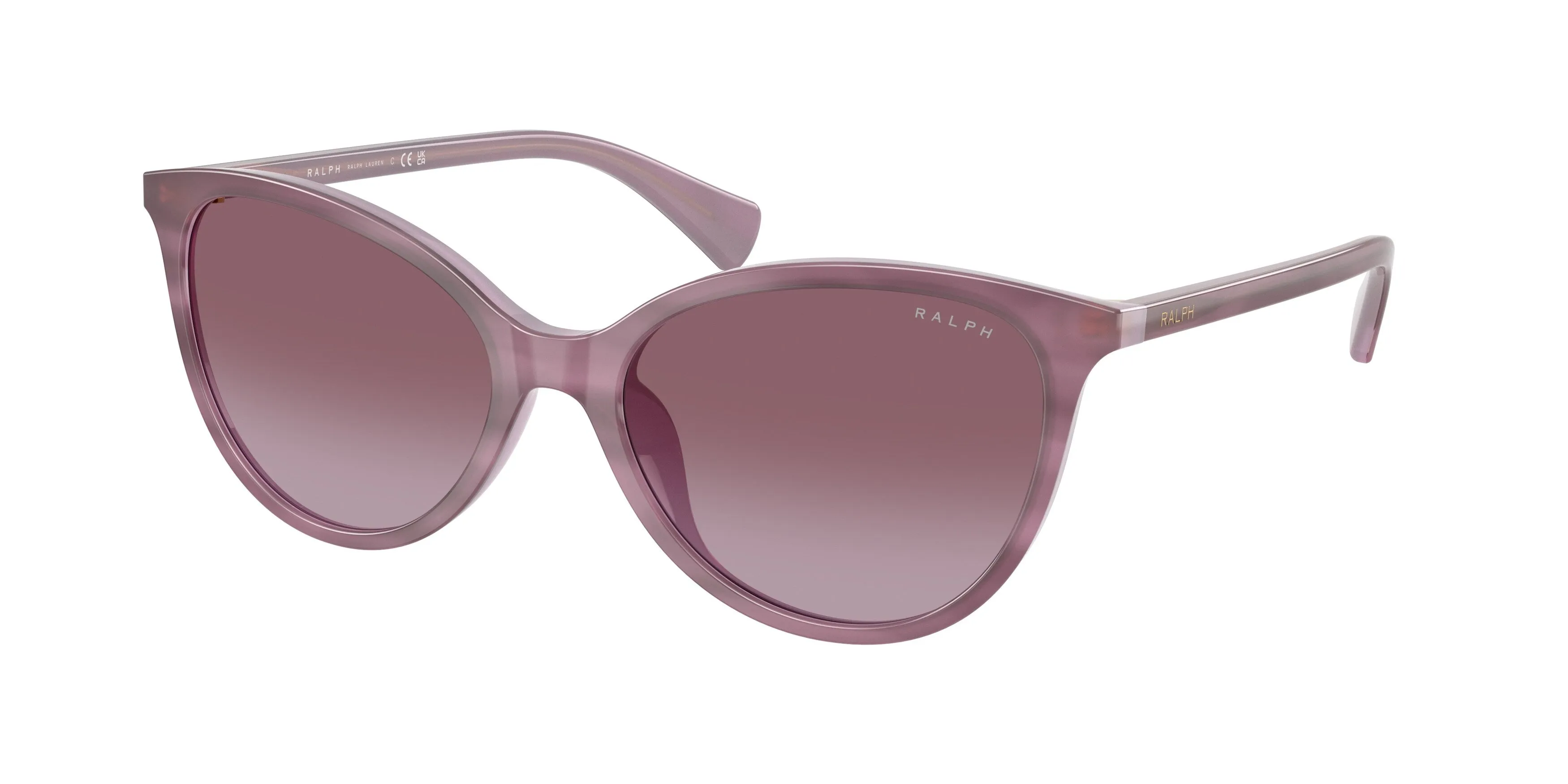 Ralph Lauren RA5339U 62938H Occhiali da sole Acetato Viola Viola Pantos Normale Sfumato - immagine 1
