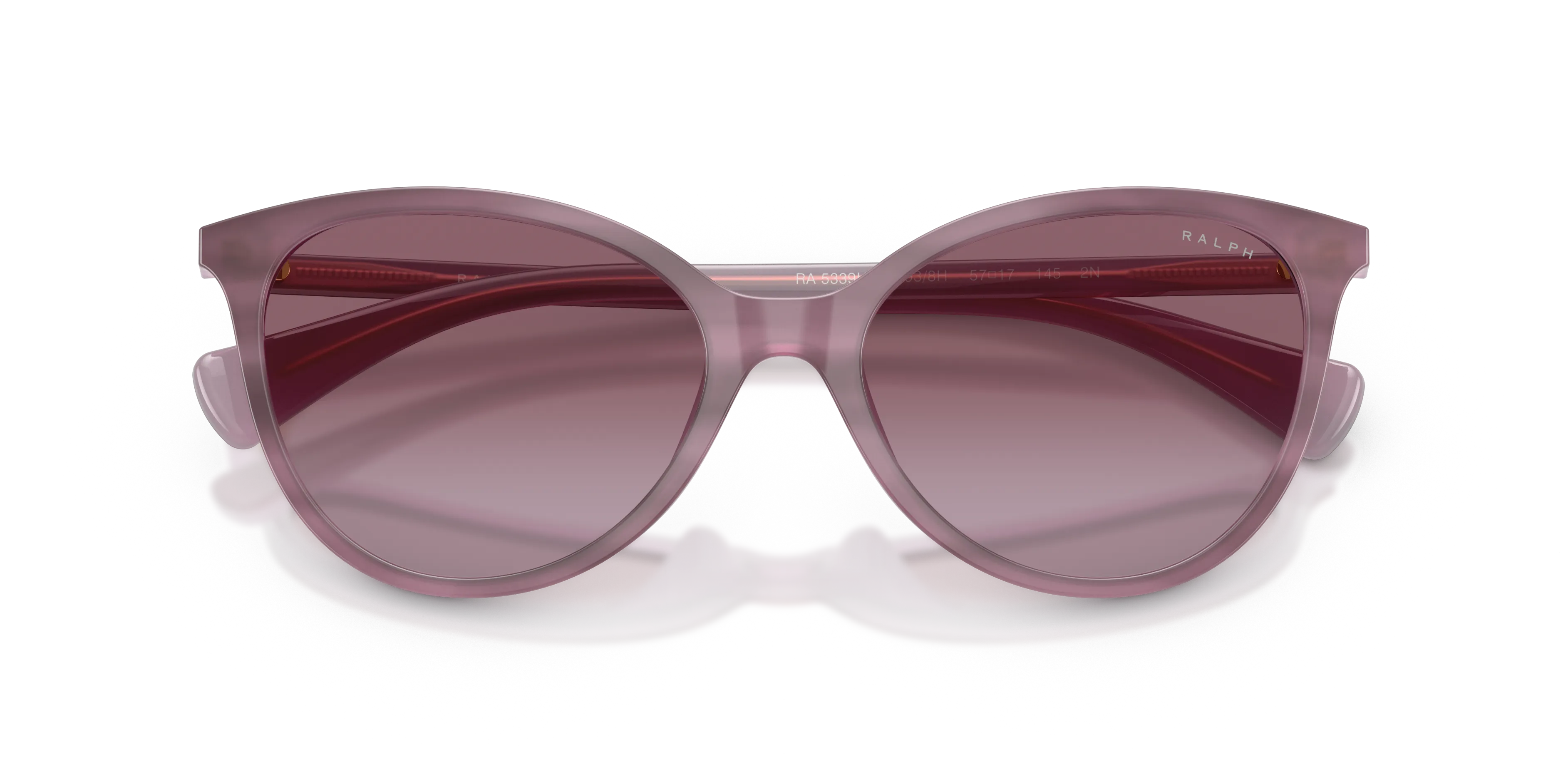 Ralph Lauren RA5339U 62938H Occhiali da sole Acetato Viola Viola Pantos Normale Sfumato - immagine 2