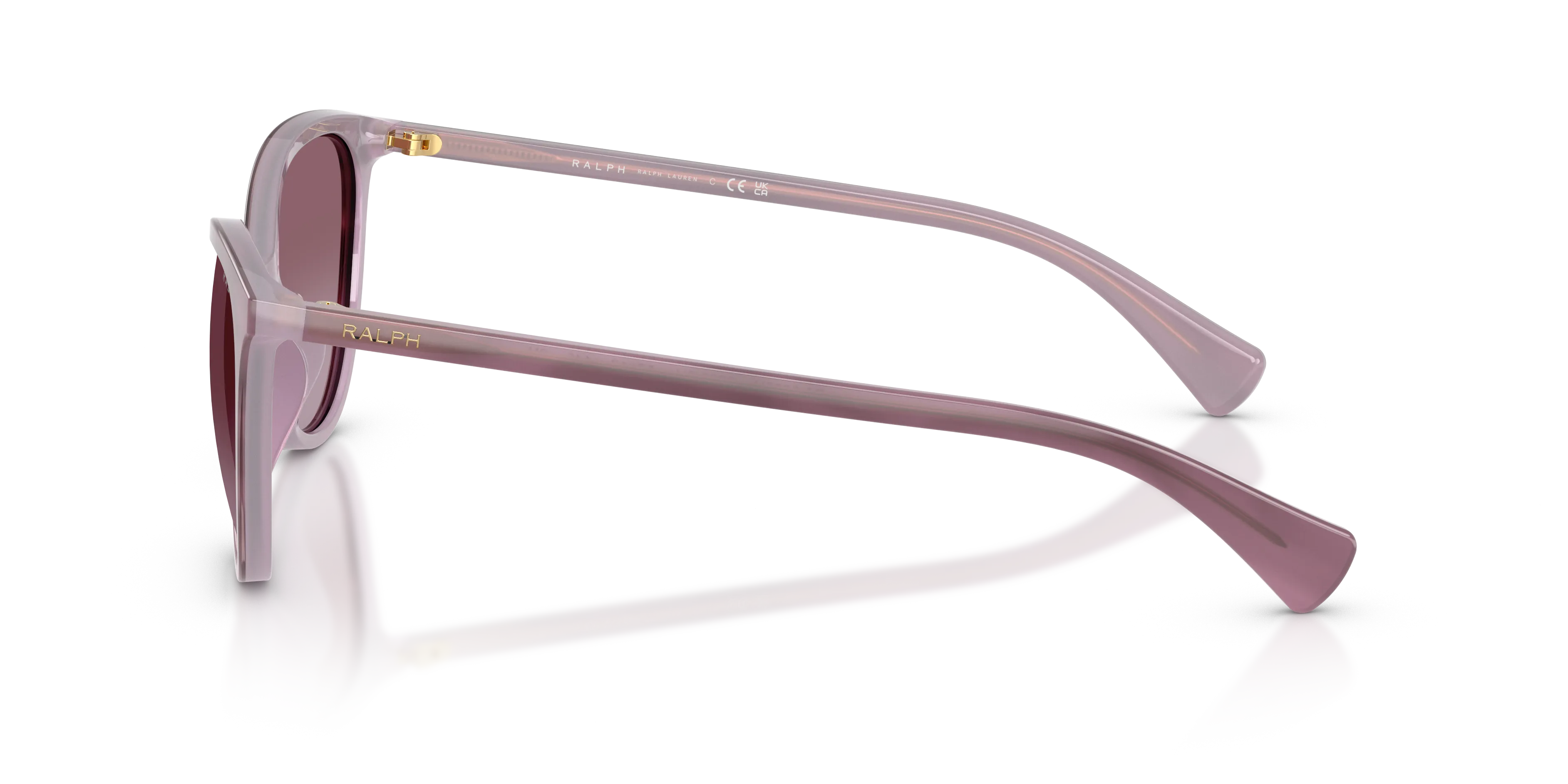 Ralph Lauren RA5339U 62938H Occhiali da sole Acetato Viola Viola Pantos Normale Sfumato - immagine 4