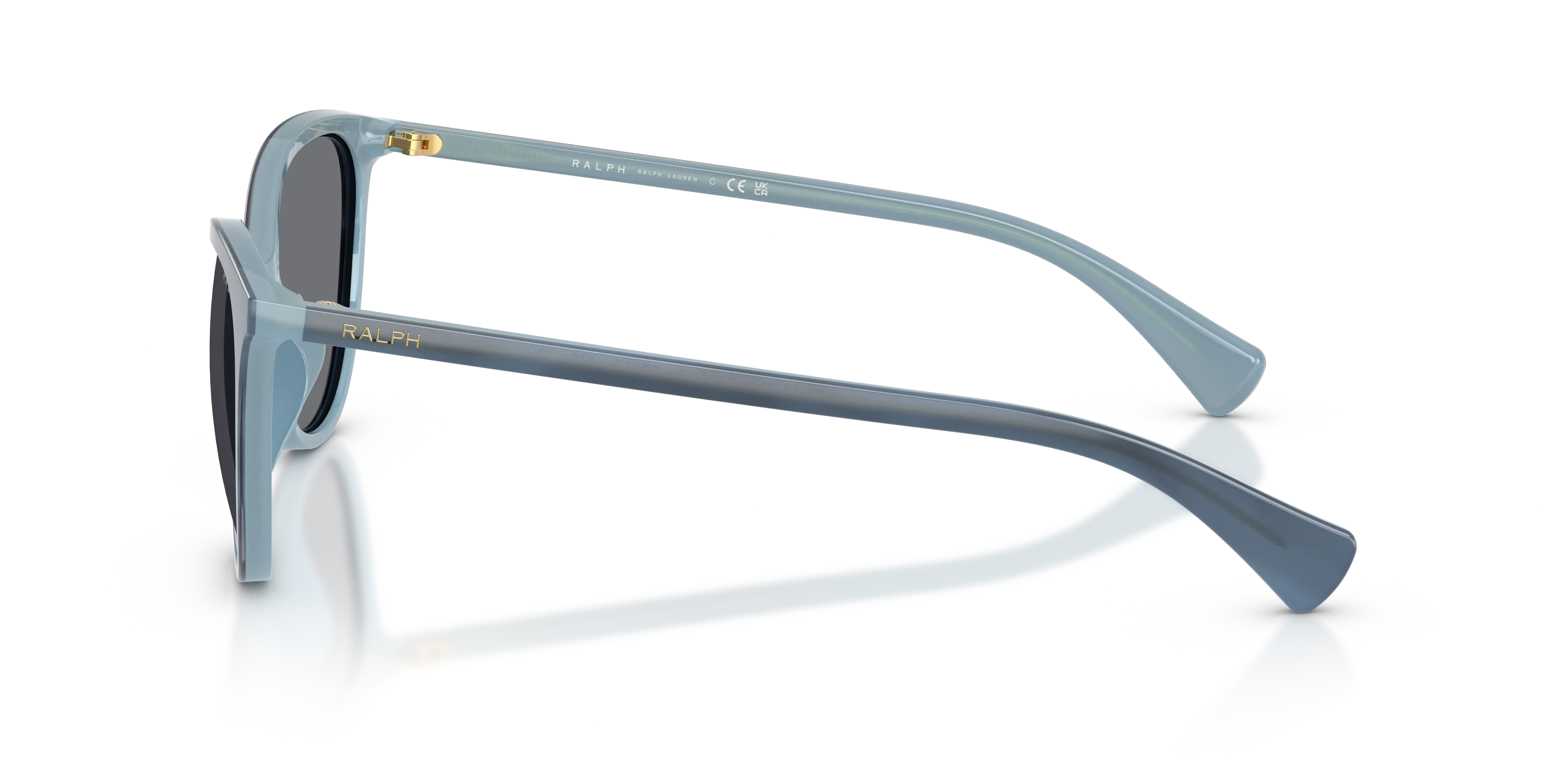 Ralph Lauren RA5339U 629287 Occhiali da sole Acetato Blu Grigio Pantos Normale - immagine 4
