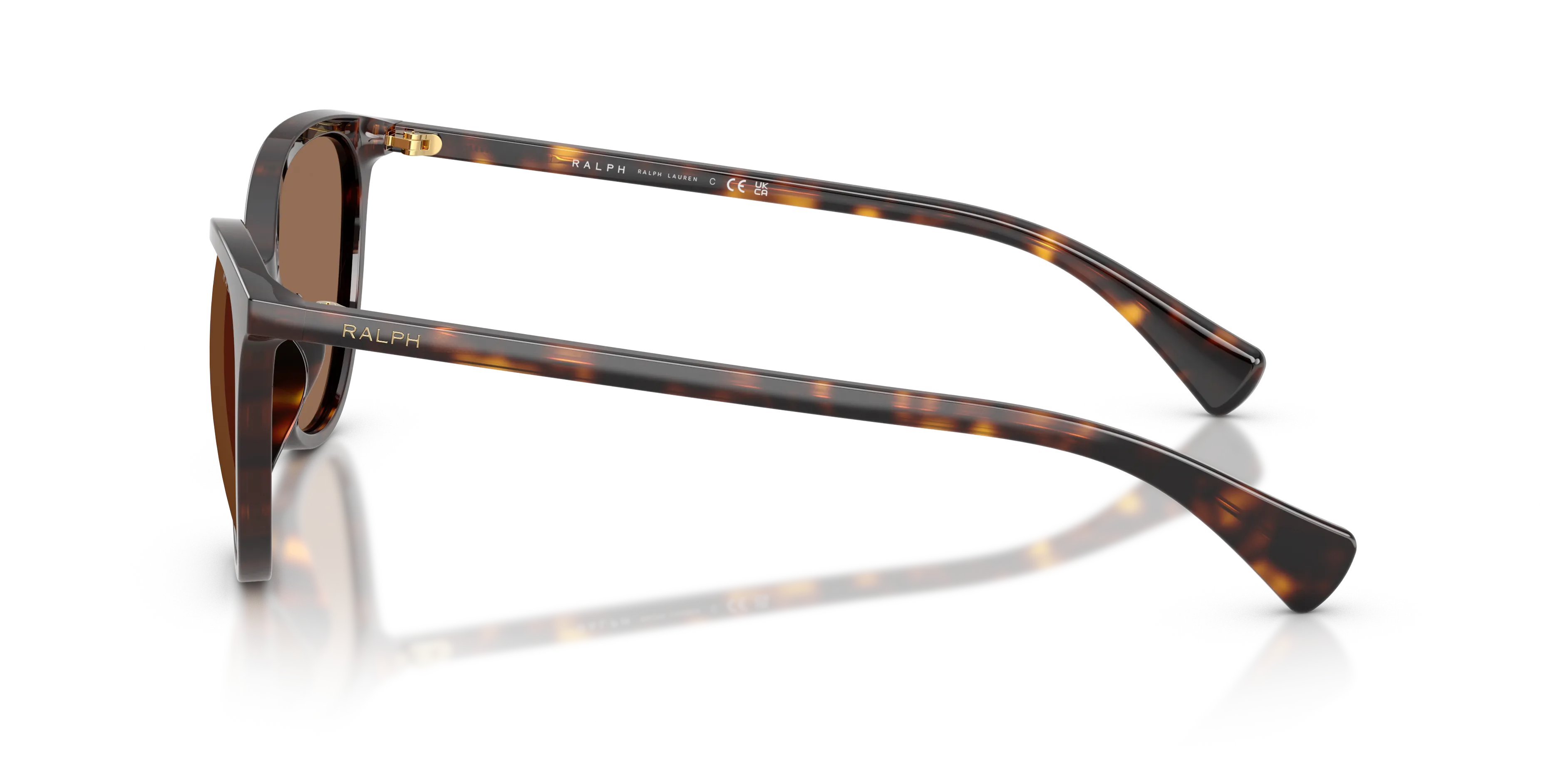 Ralph Lauren RA5339U 500373 Occhiali da sole Acetato Marrone Marrone Pantos Normale - immagine 4