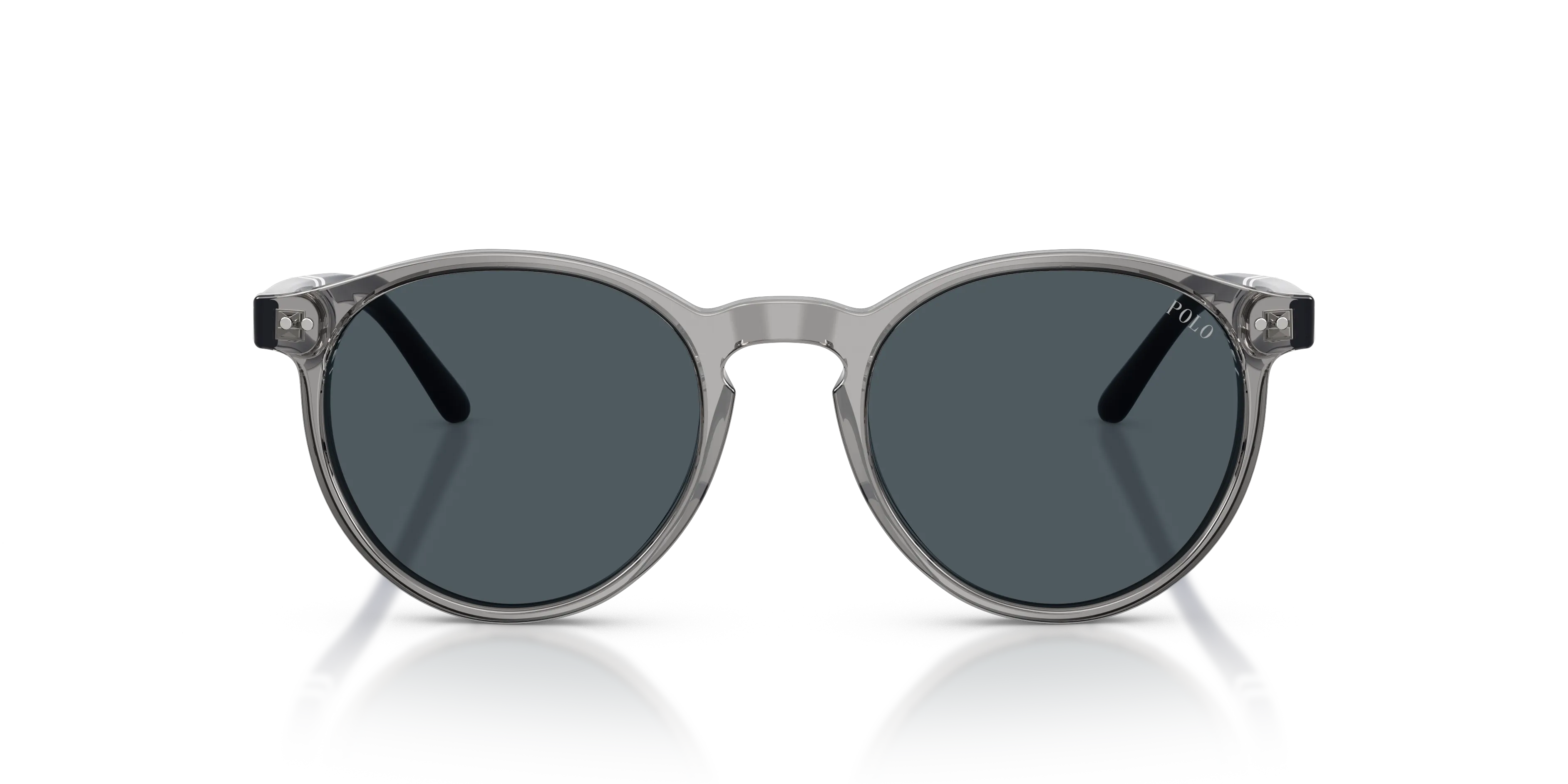 Polo Ralph Lauren PH4236 631887 Occhiali da sole Acetato Grigio Grigio Rotonda Normale - immagine 3